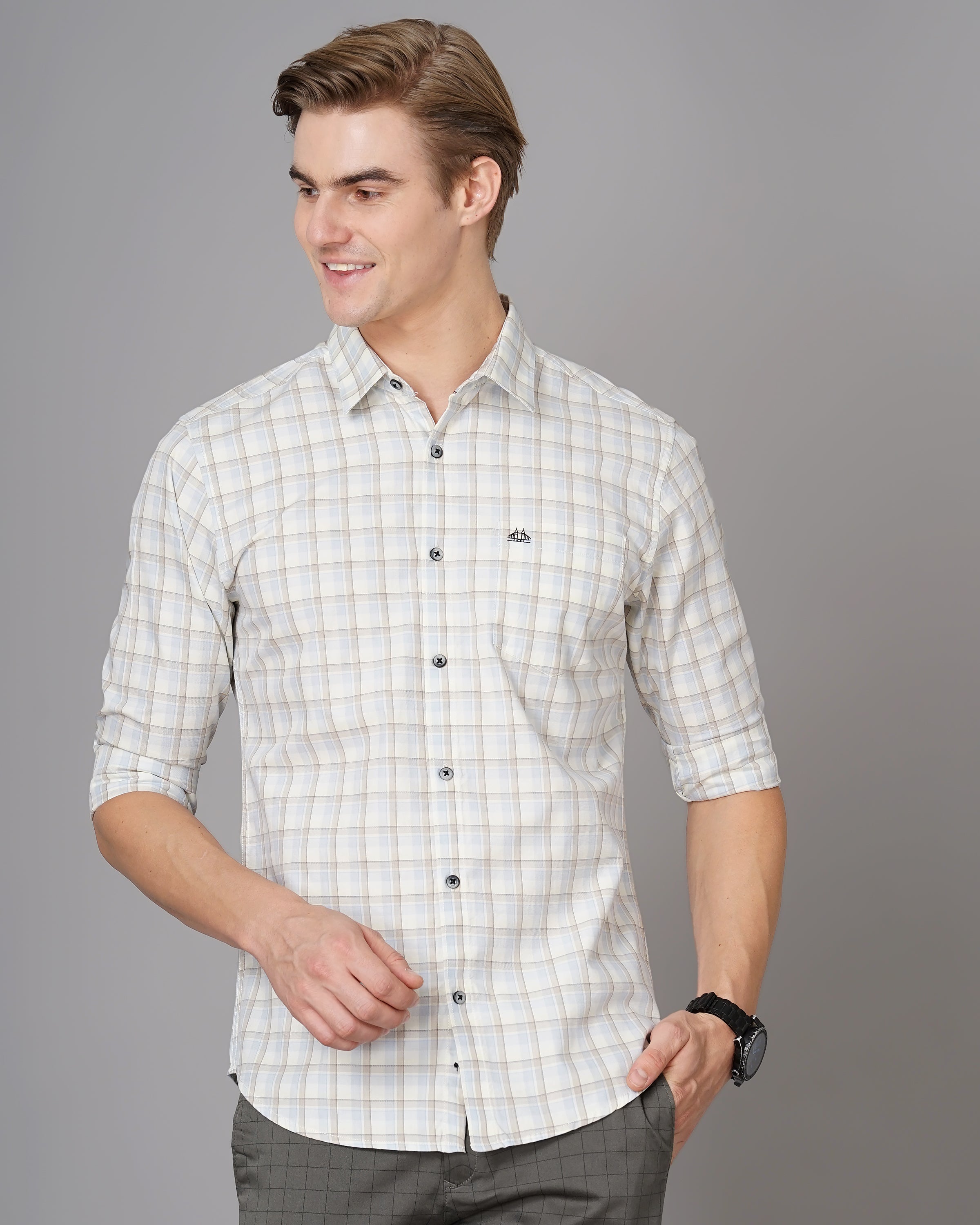 Men's Checks Shirt