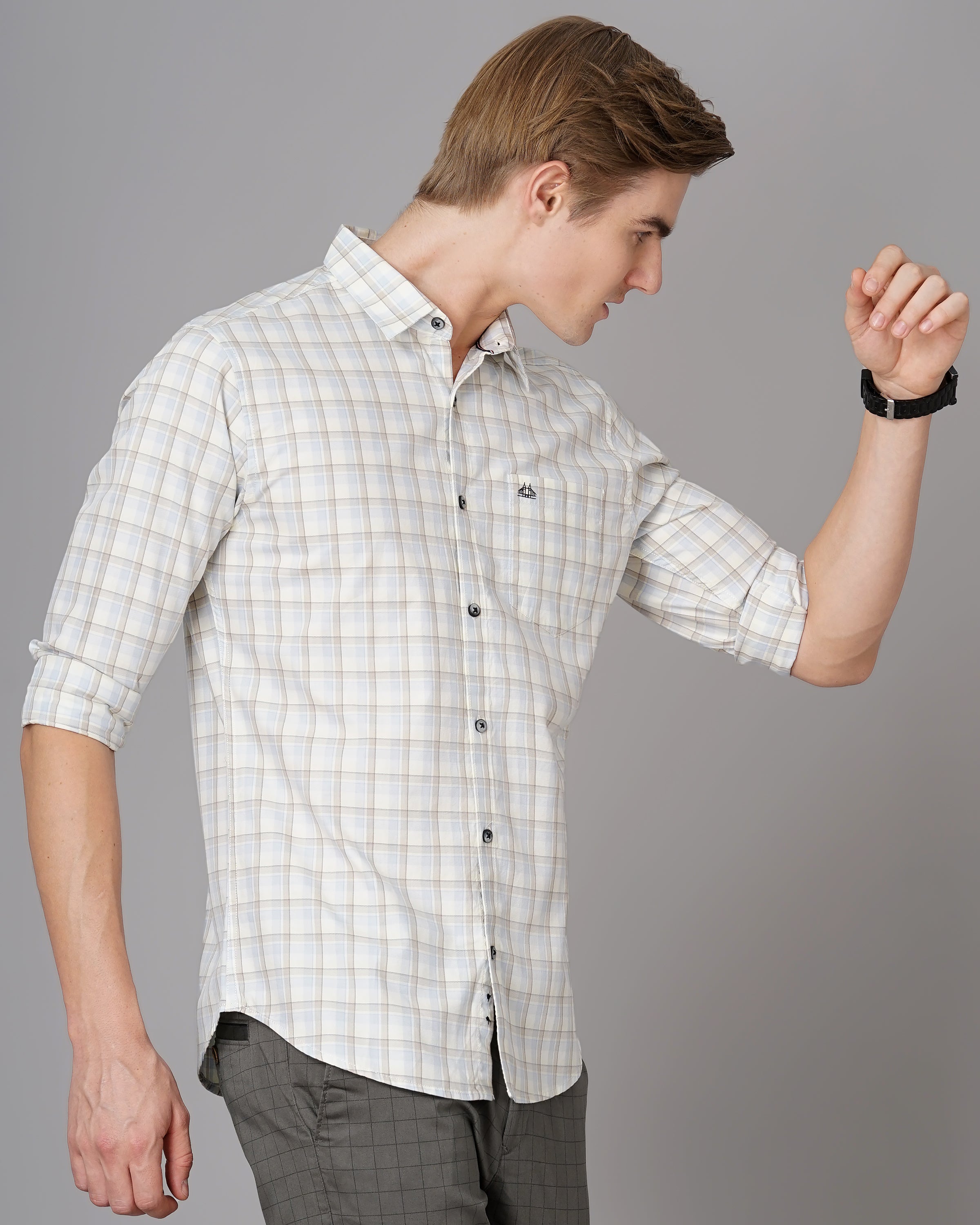 Men's Checks Shirt