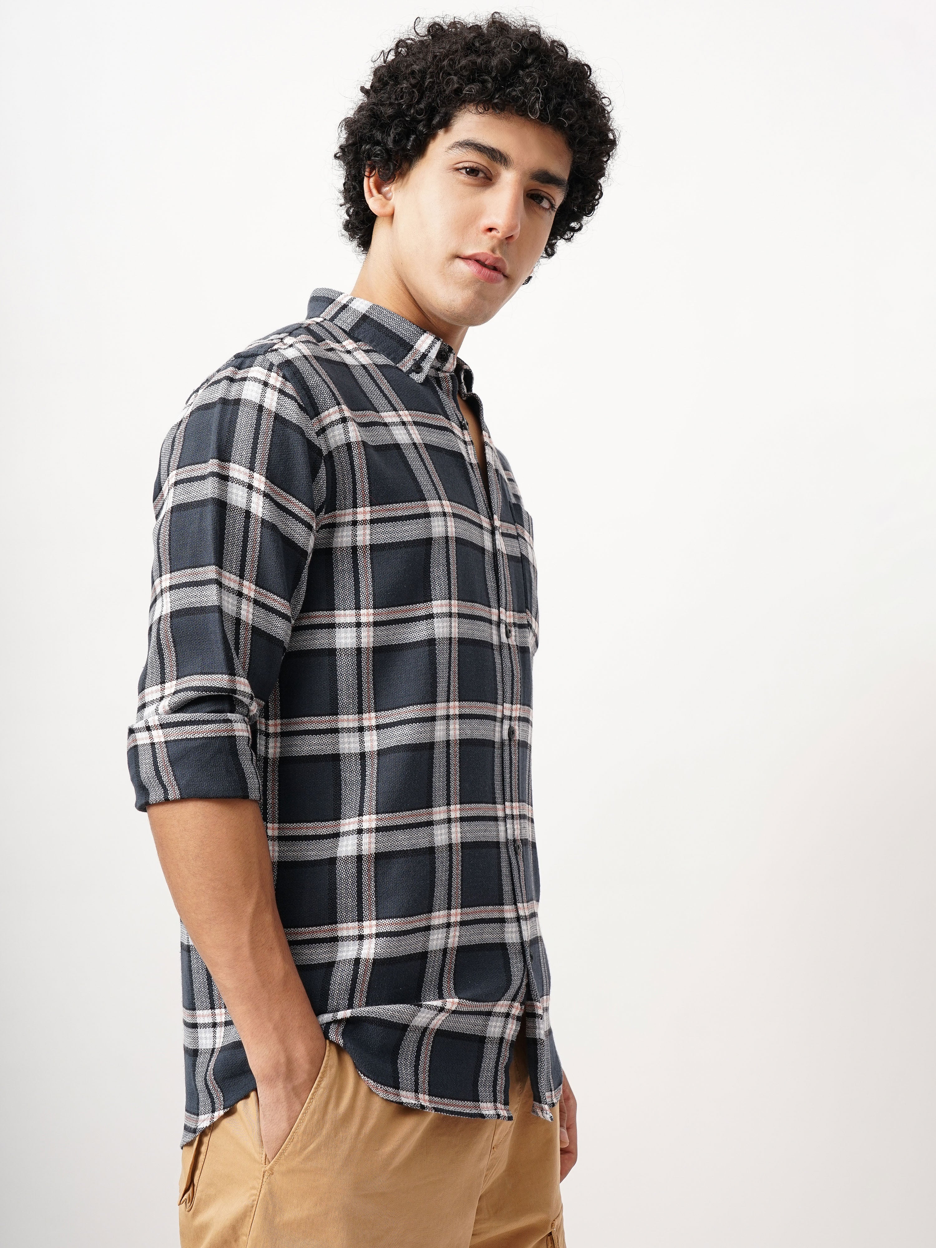 Men's Checks Shirt