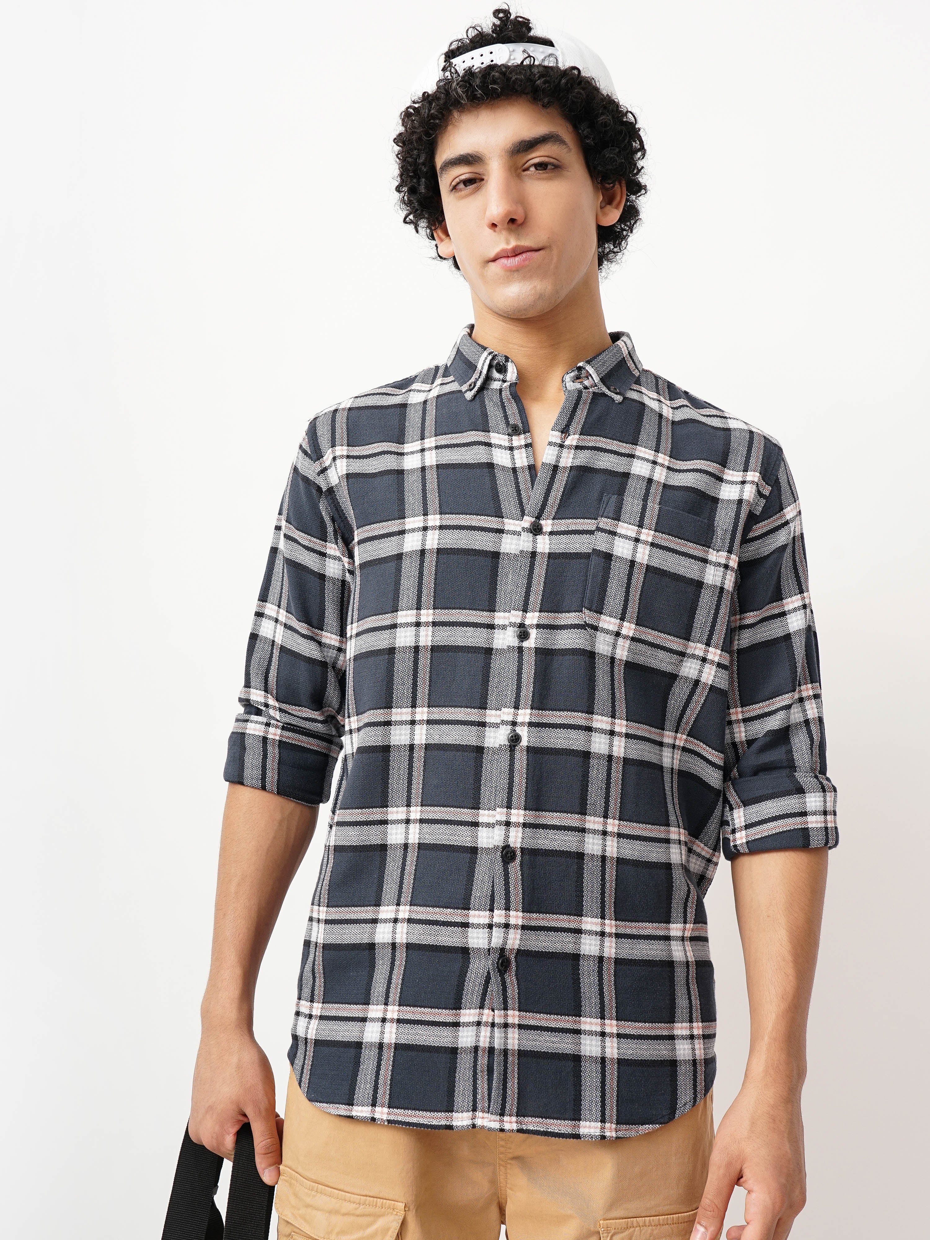 Men's Checks Shirt