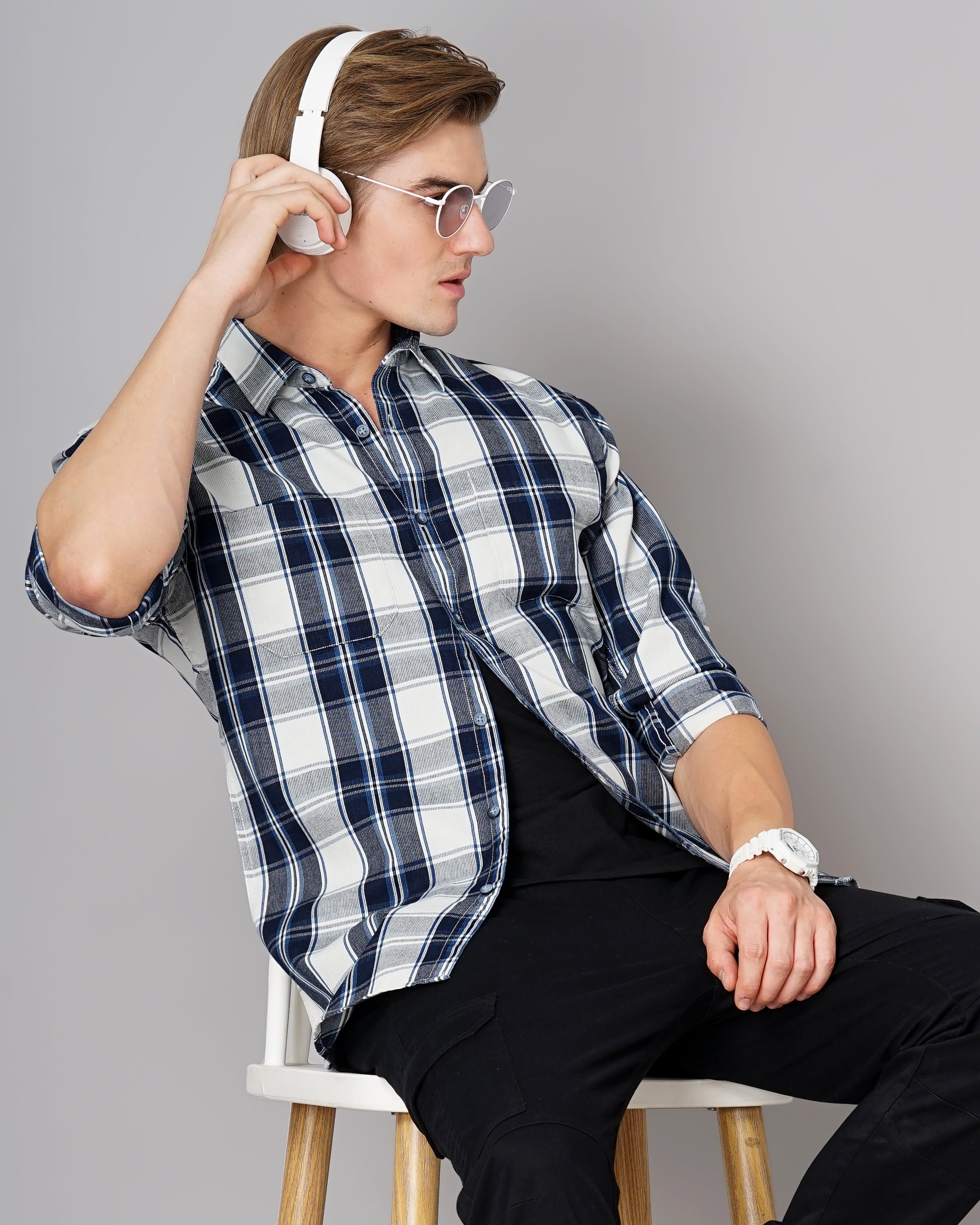 Men's Checks Shirt