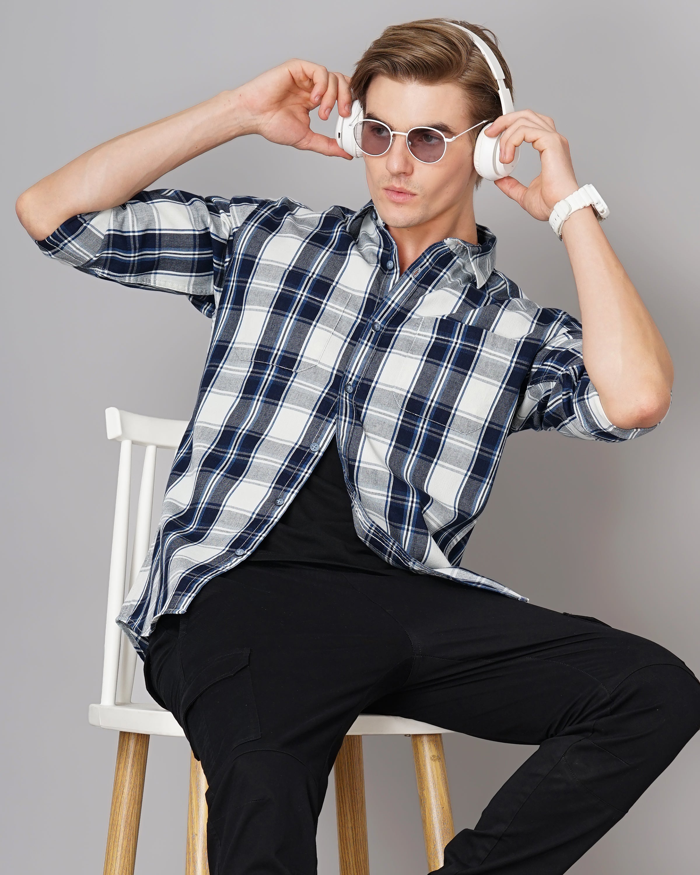 Men's Checks Shirt