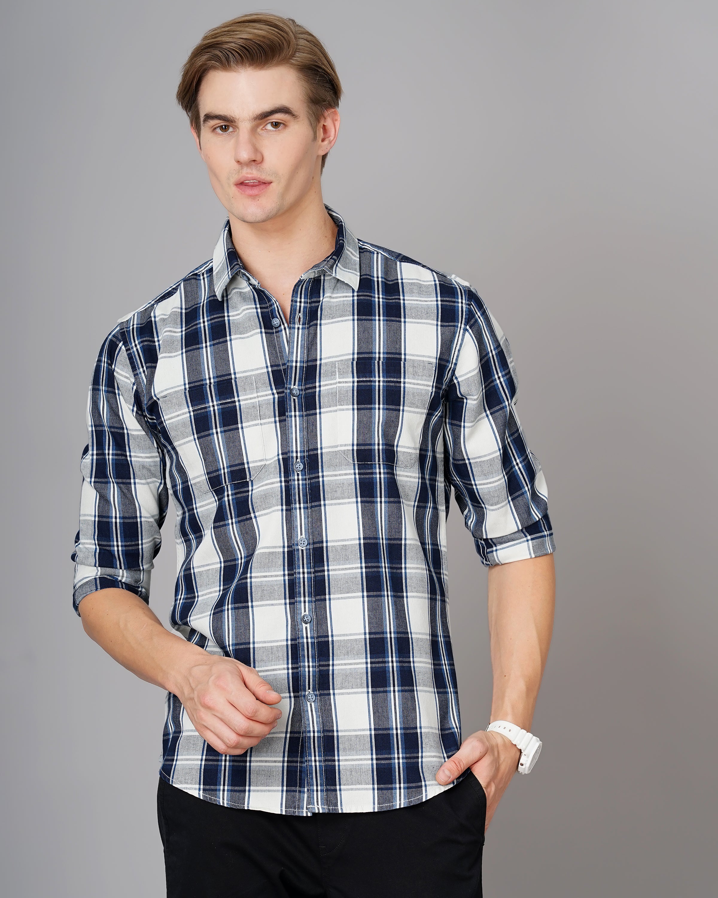 Men's Checks Shirt