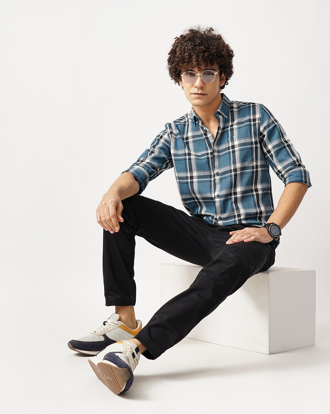 Men's Checks Shirt