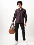 PLACEMENT STRIPES SLIM FIT SHIRT