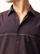 PLACEMENT STRIPES SLIM FIT SHIRT