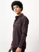 PLACEMENT STRIPES SLIM FIT SHIRT