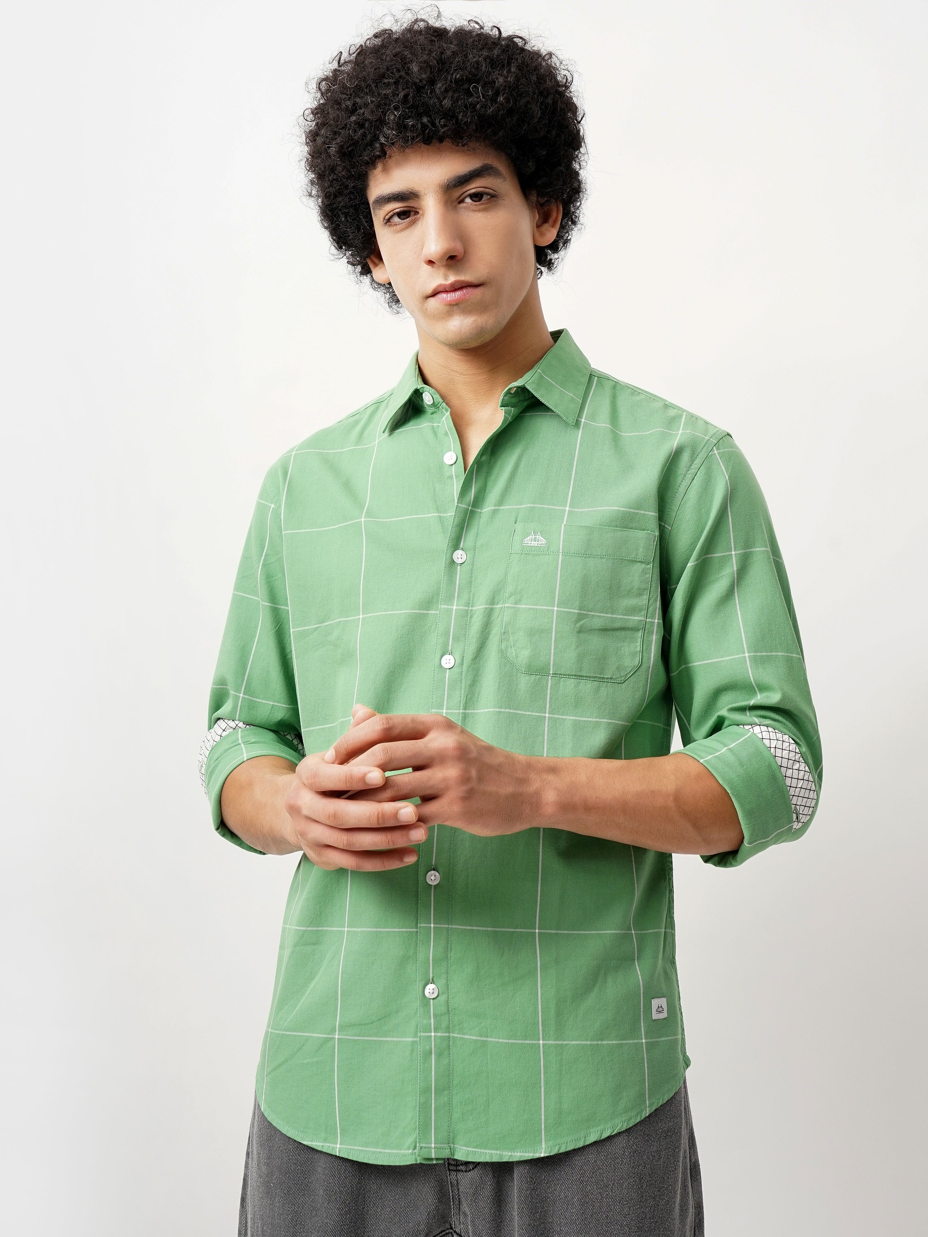 Men's Checks Shirt