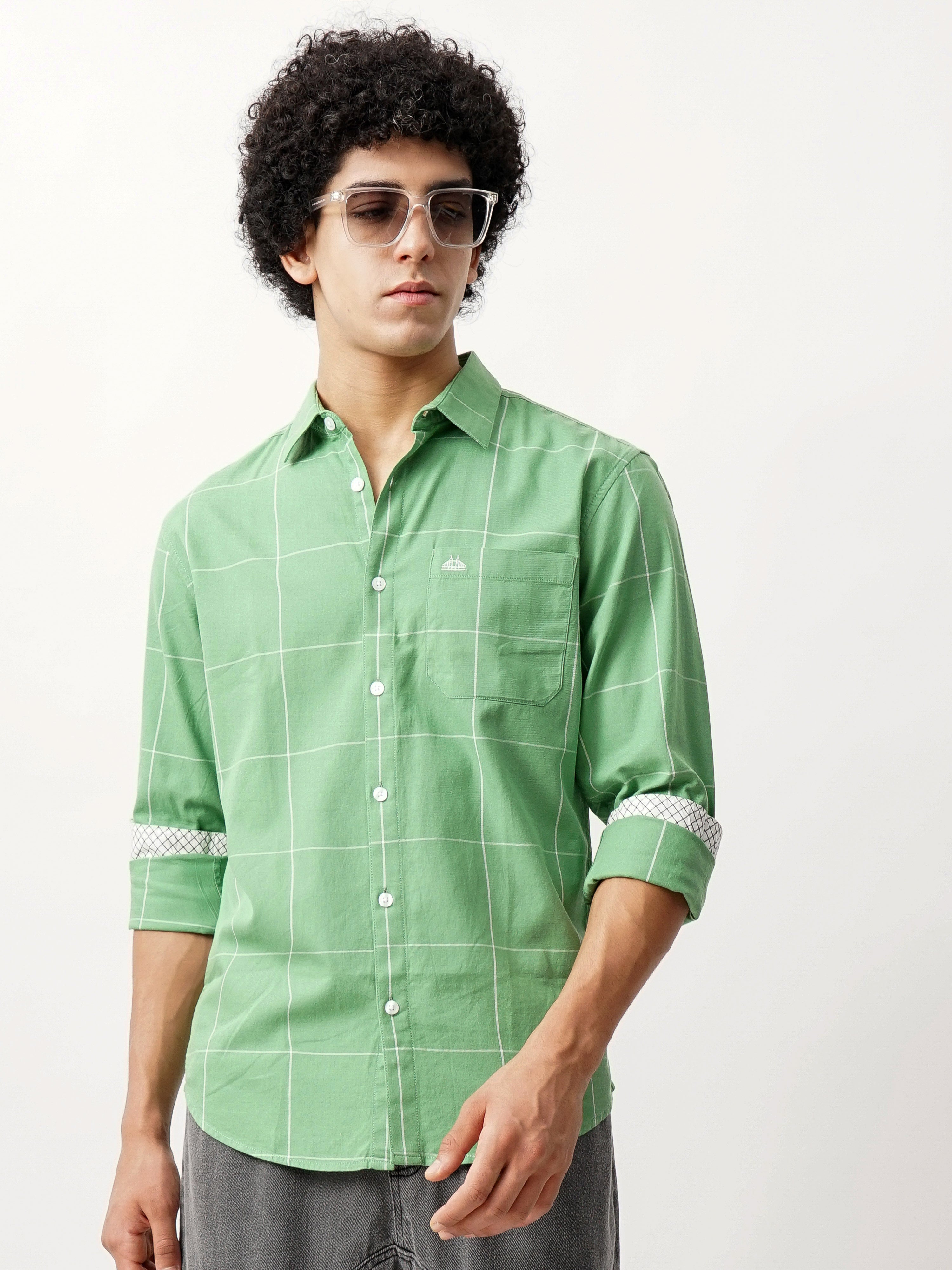Men's Checks Shirt