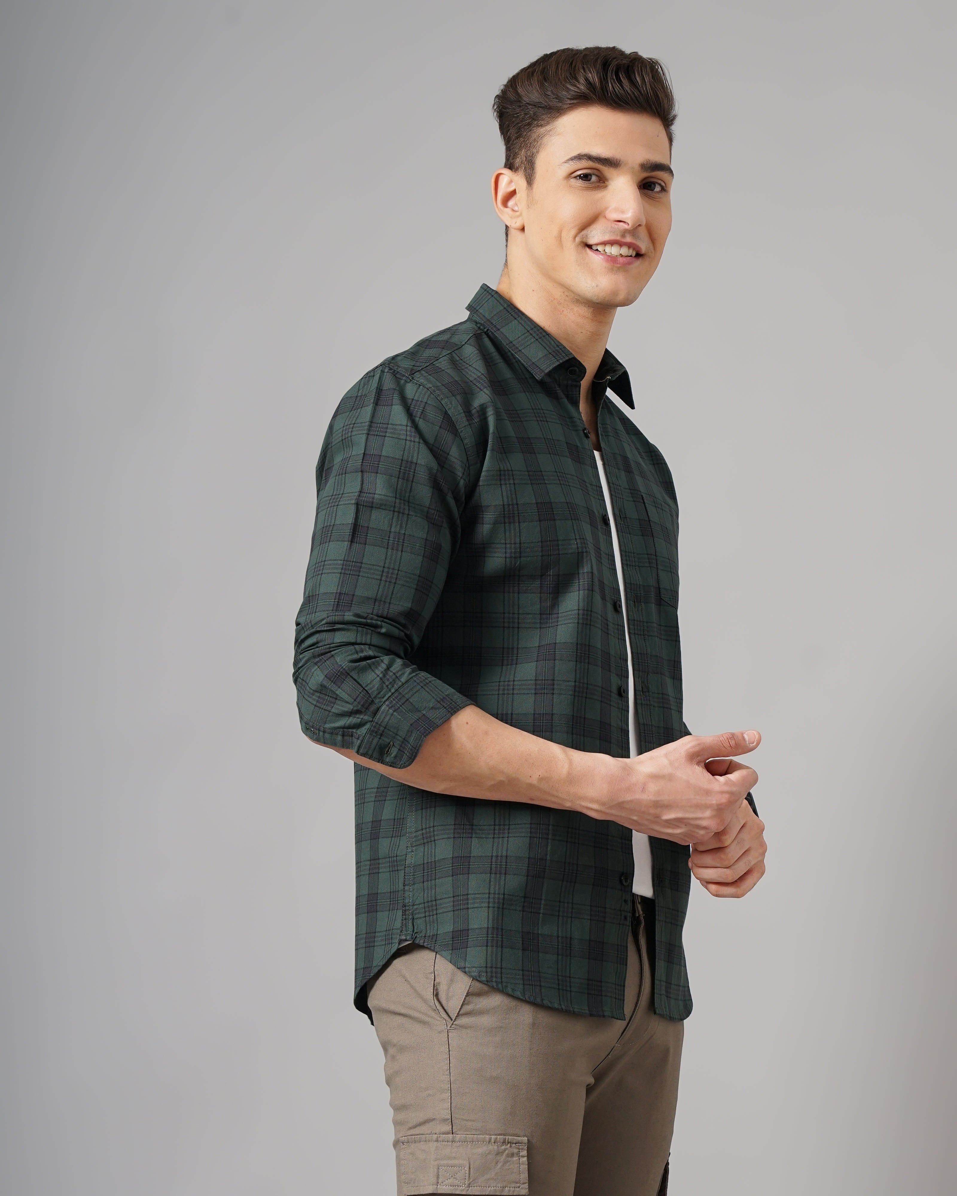 Men's Checks Shirt