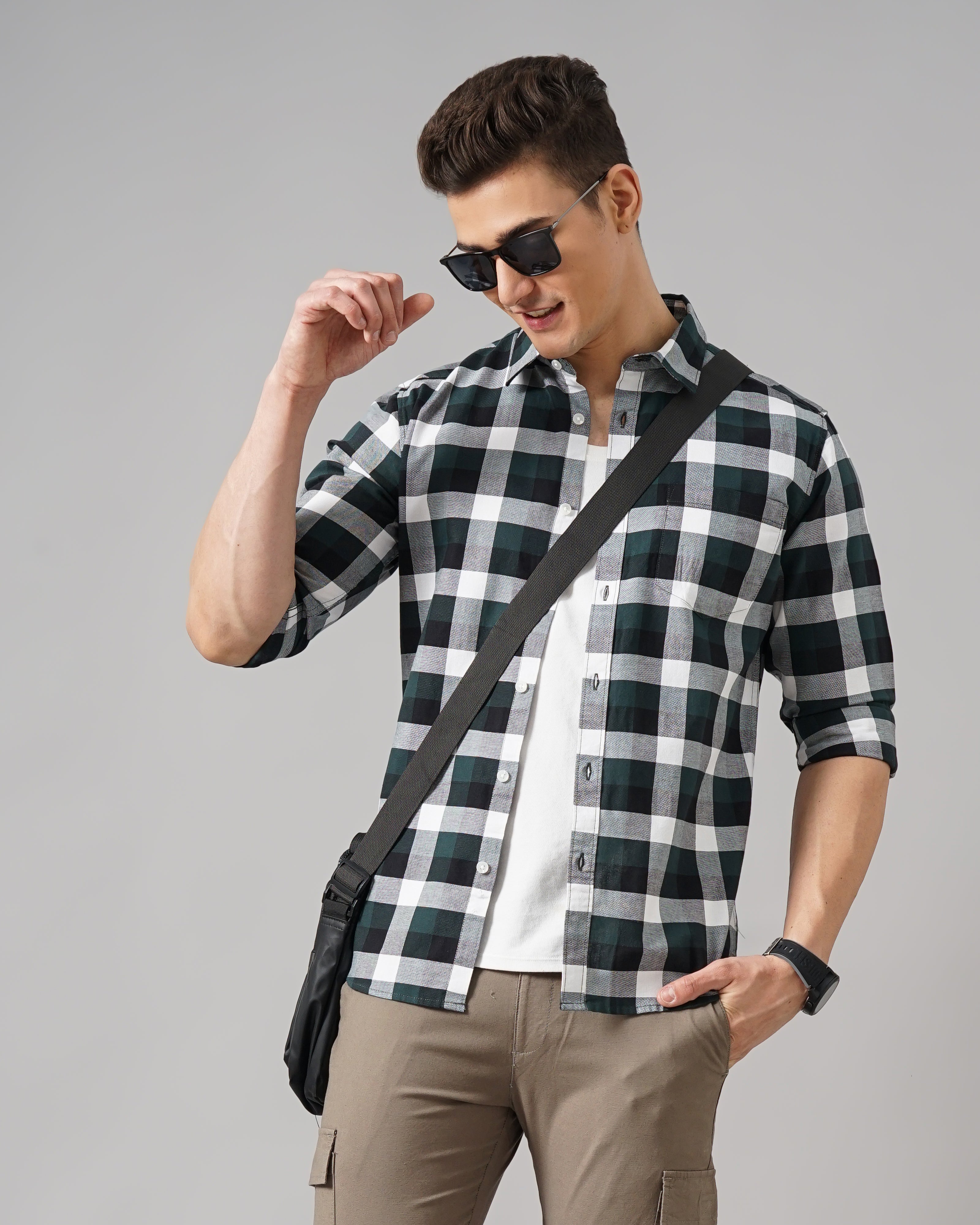 Men's Checks Shirt