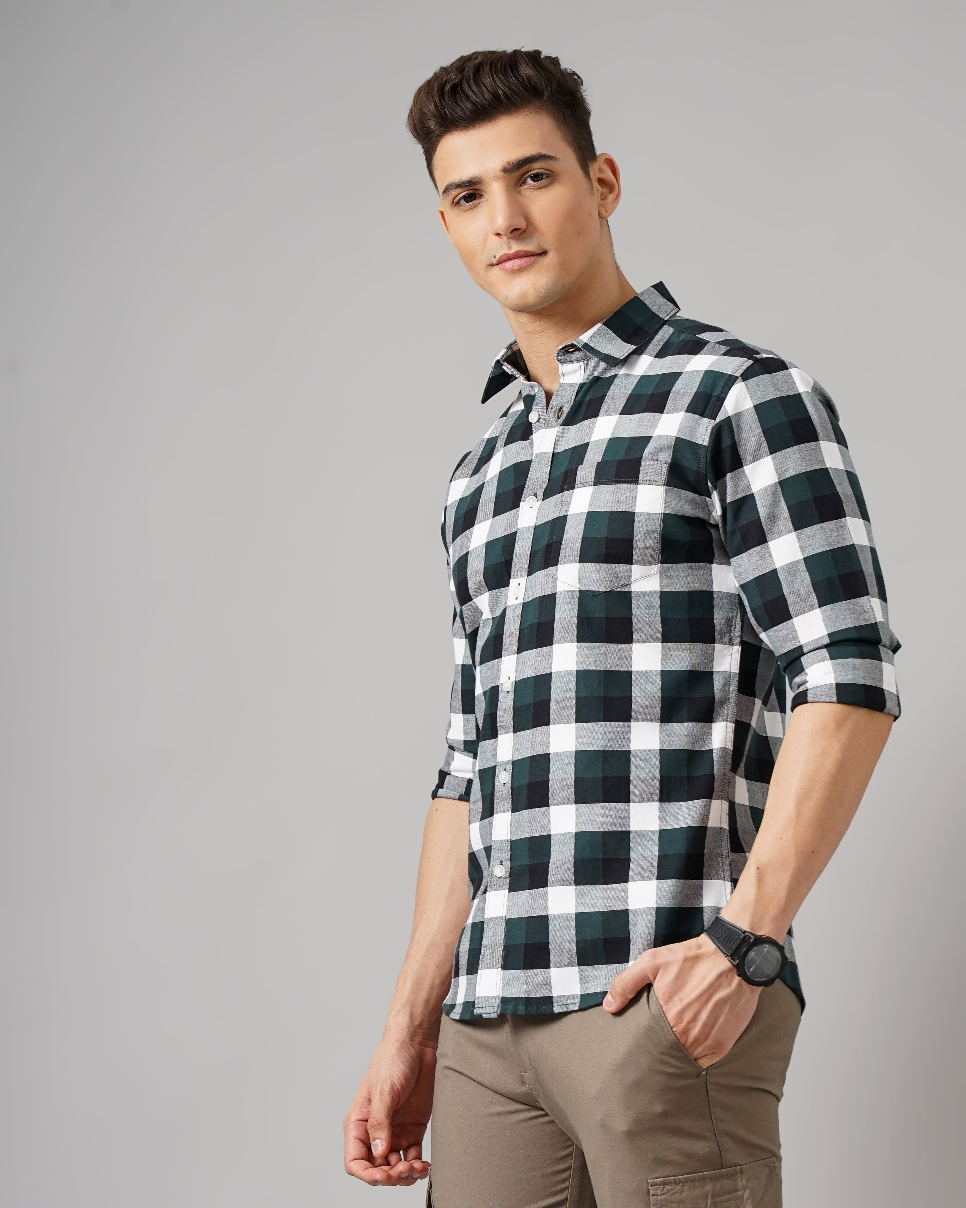Men's Checks Shirt