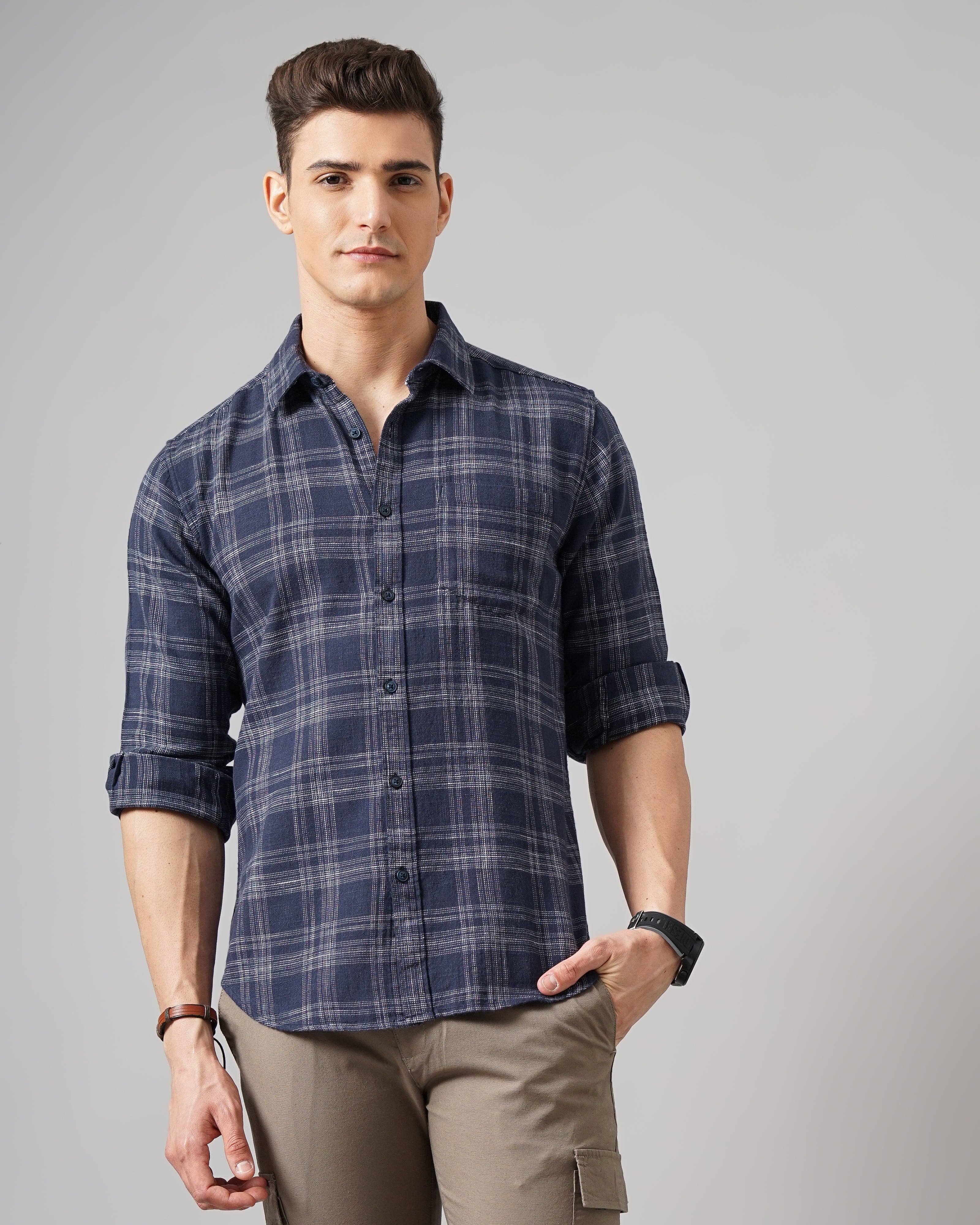 Men's Checks Shirt