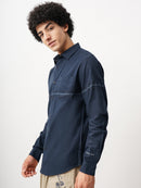 PLACEMENT STRIPES SLIM FIT SHIRT