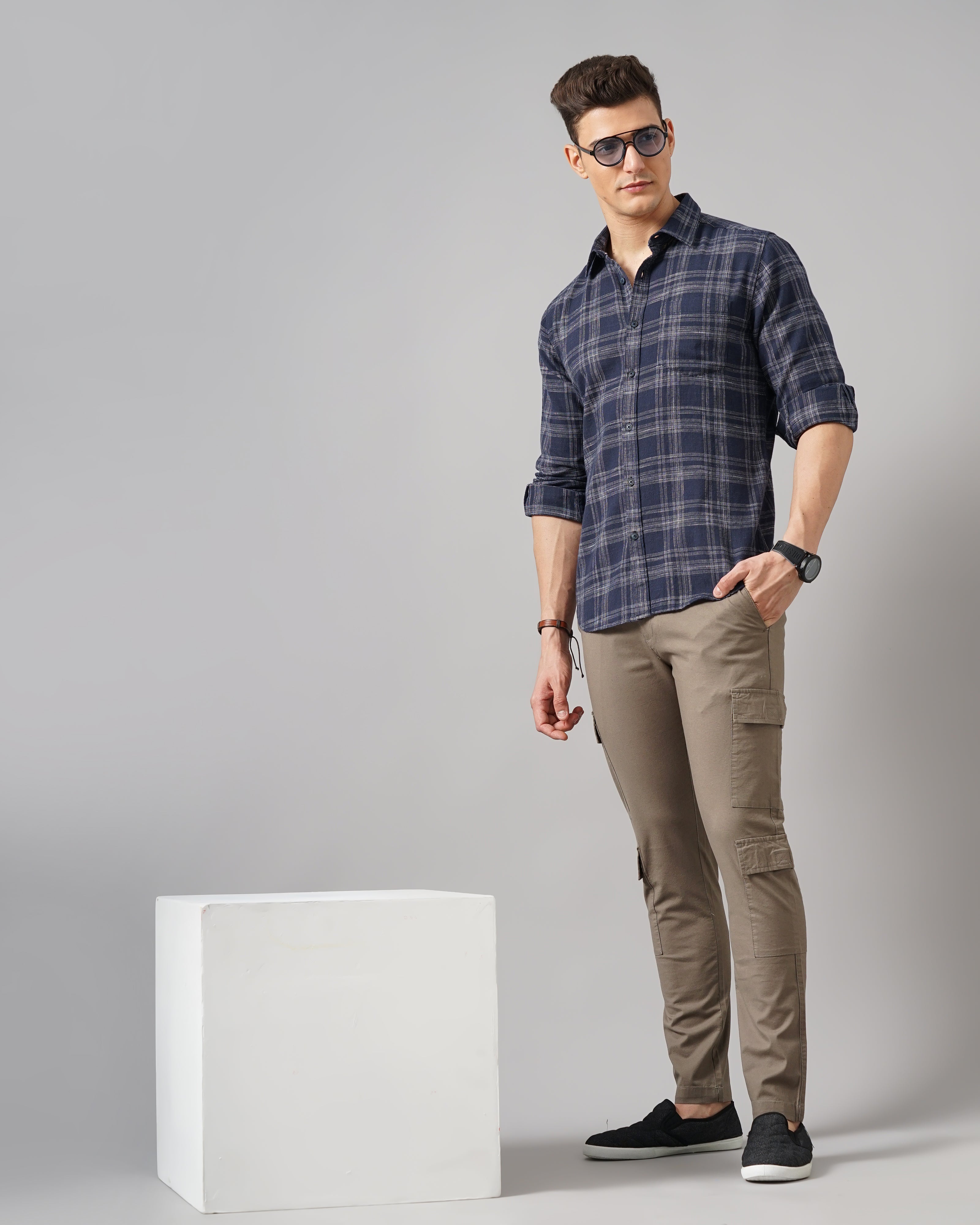 Men's Checks Shirt
