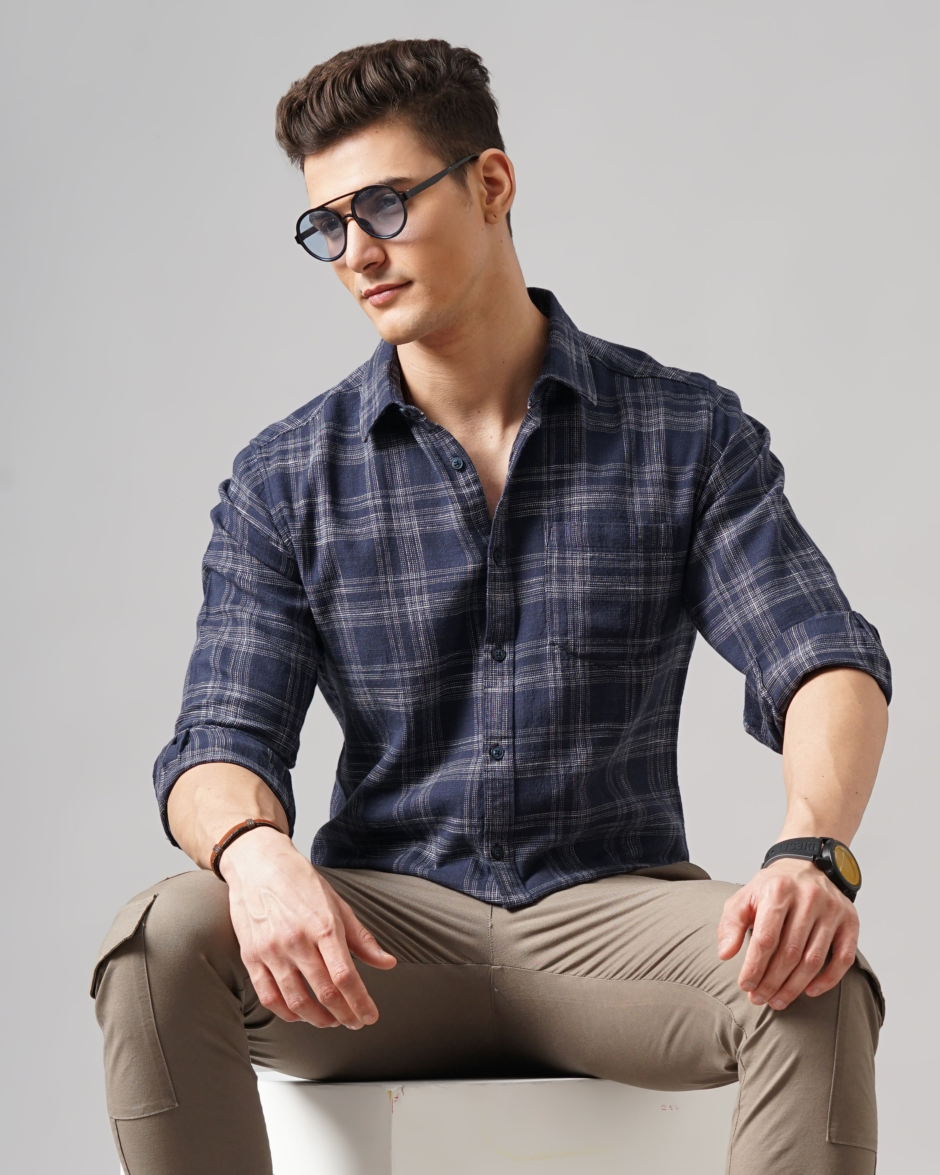 Men's Checks Shirt