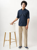 PLACEMENT STRIPES SLIM FIT SHIRT