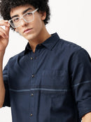 PLACEMENT STRIPES SLIM FIT SHIRT