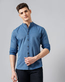 men's denim shirt