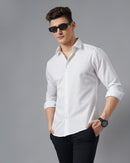 men's Self design Shirt