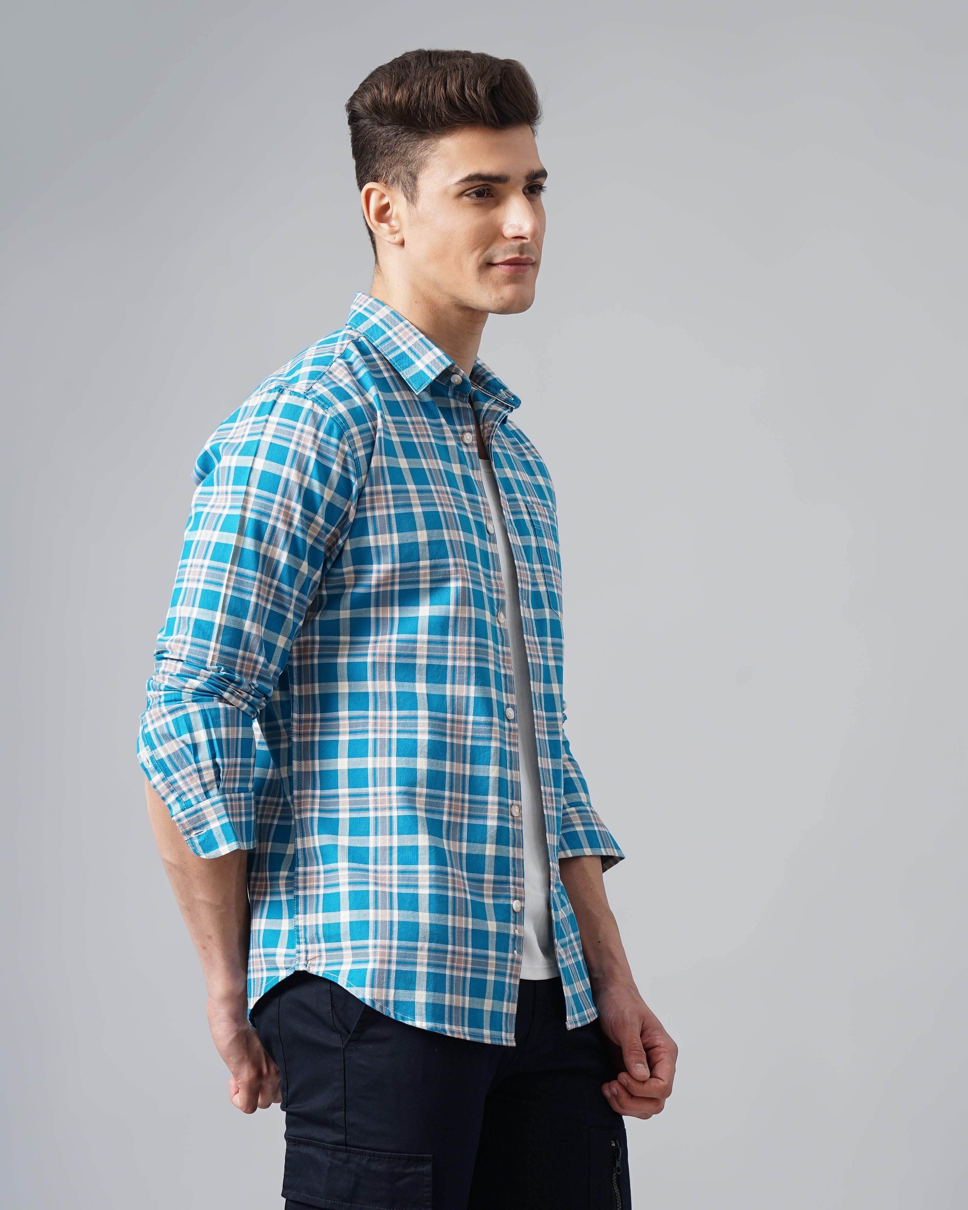Men's Checks Shirt