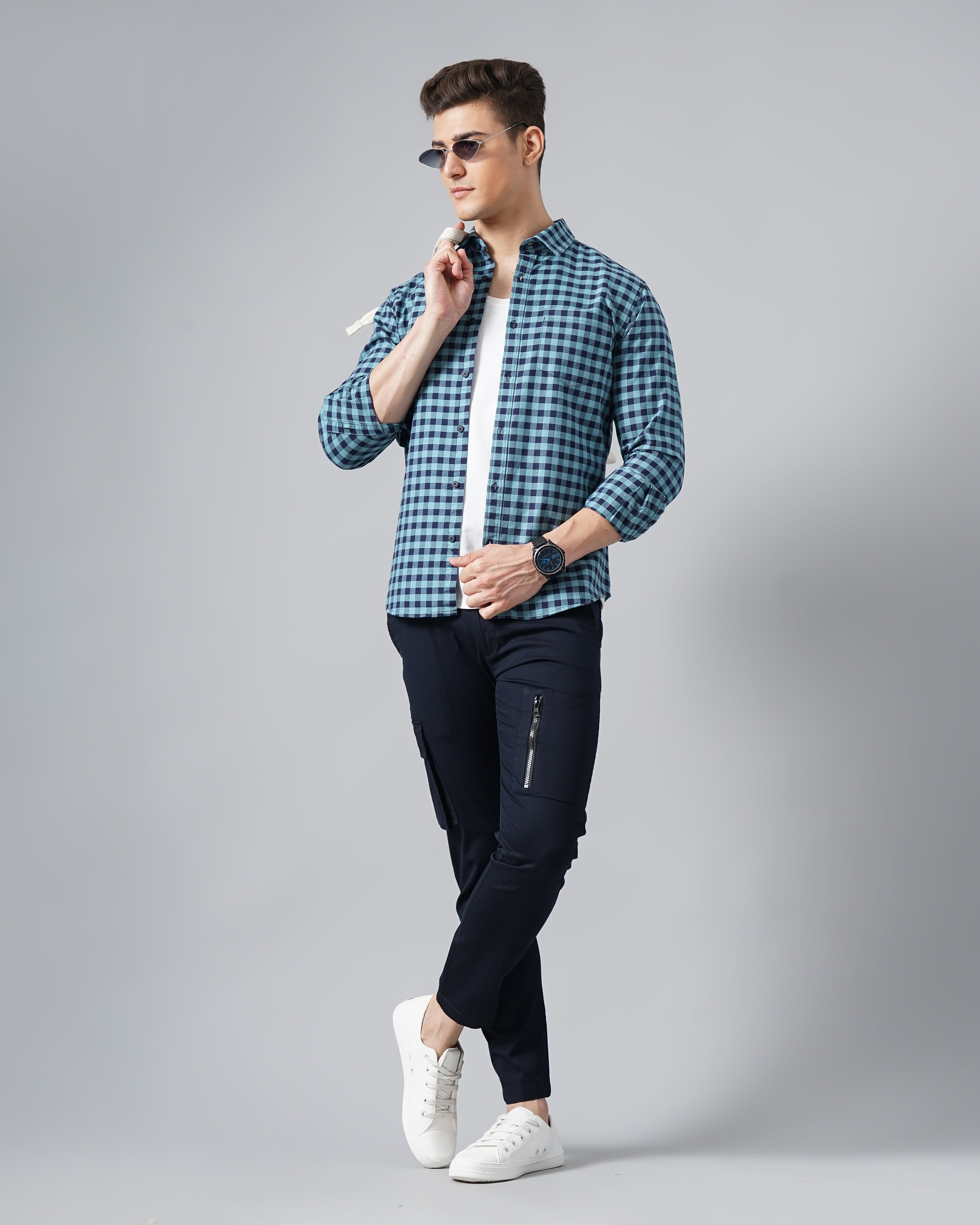 Men's Checks Shirt