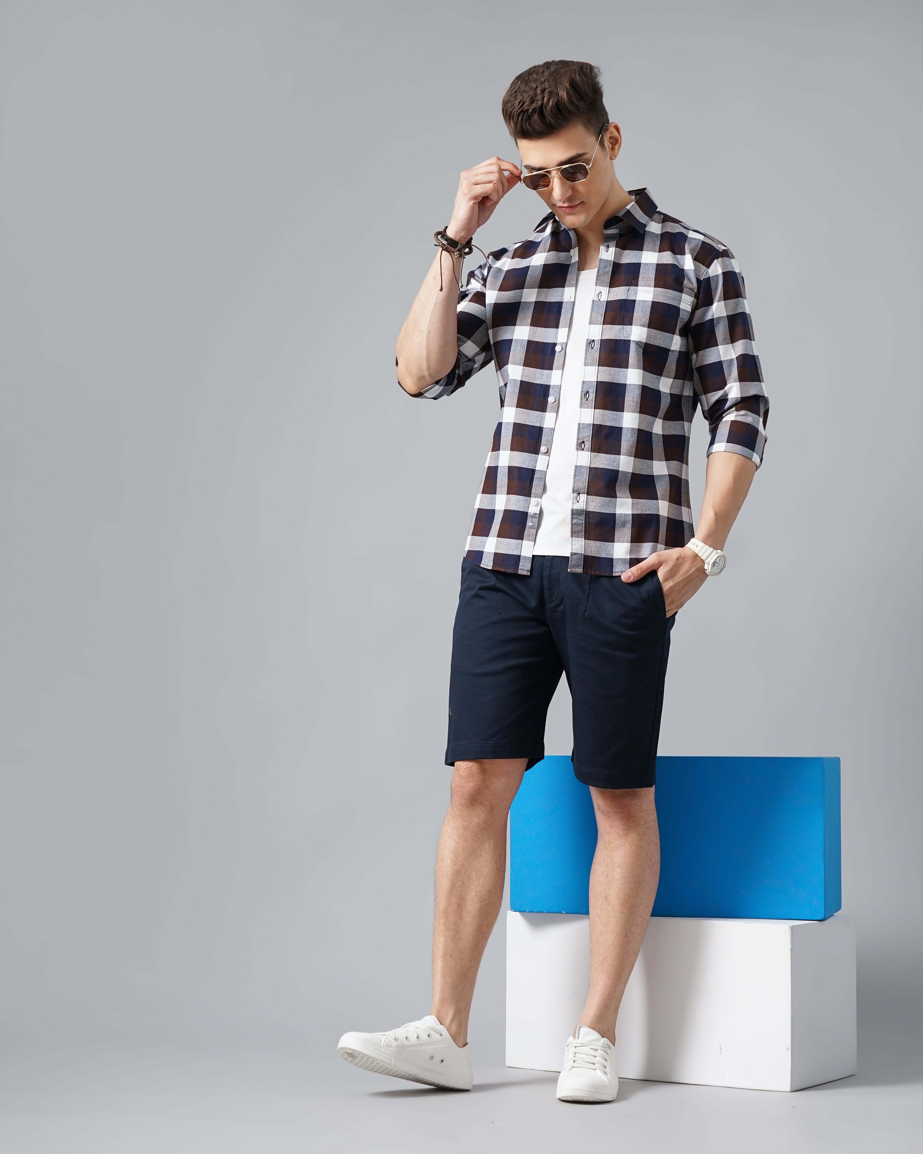 Men's Checks Shirt