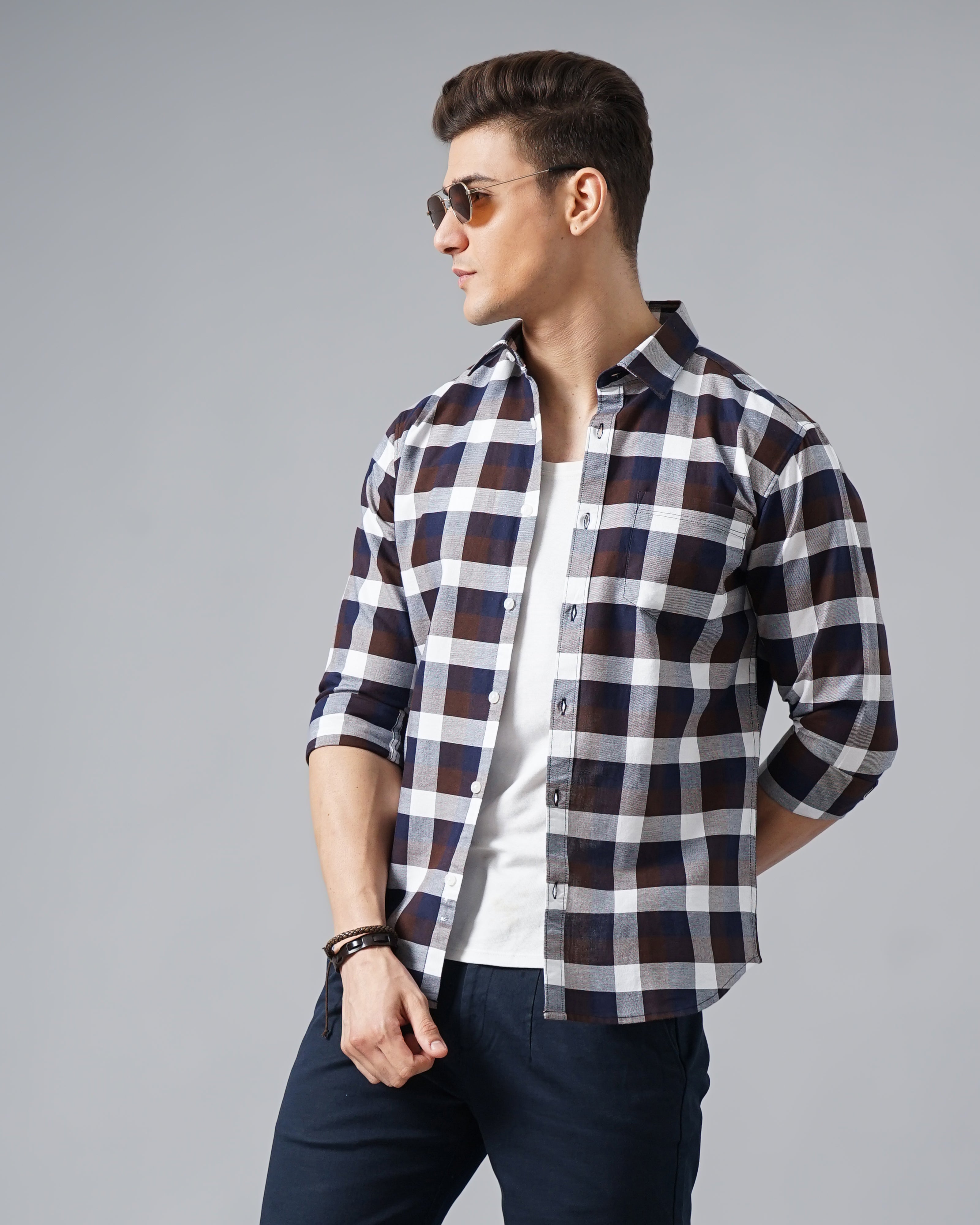Men's Checks Shirt