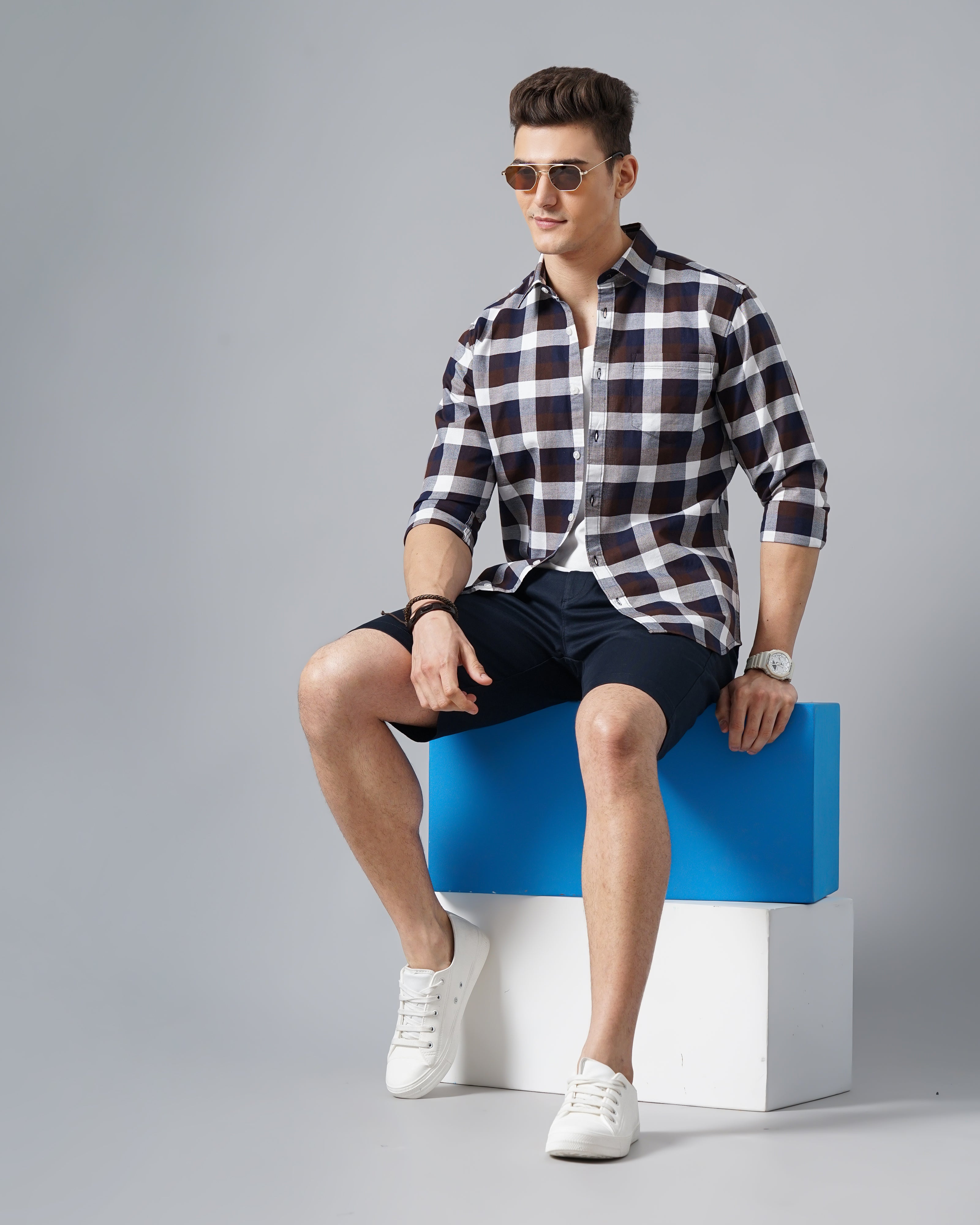 Men's Checks Shirt