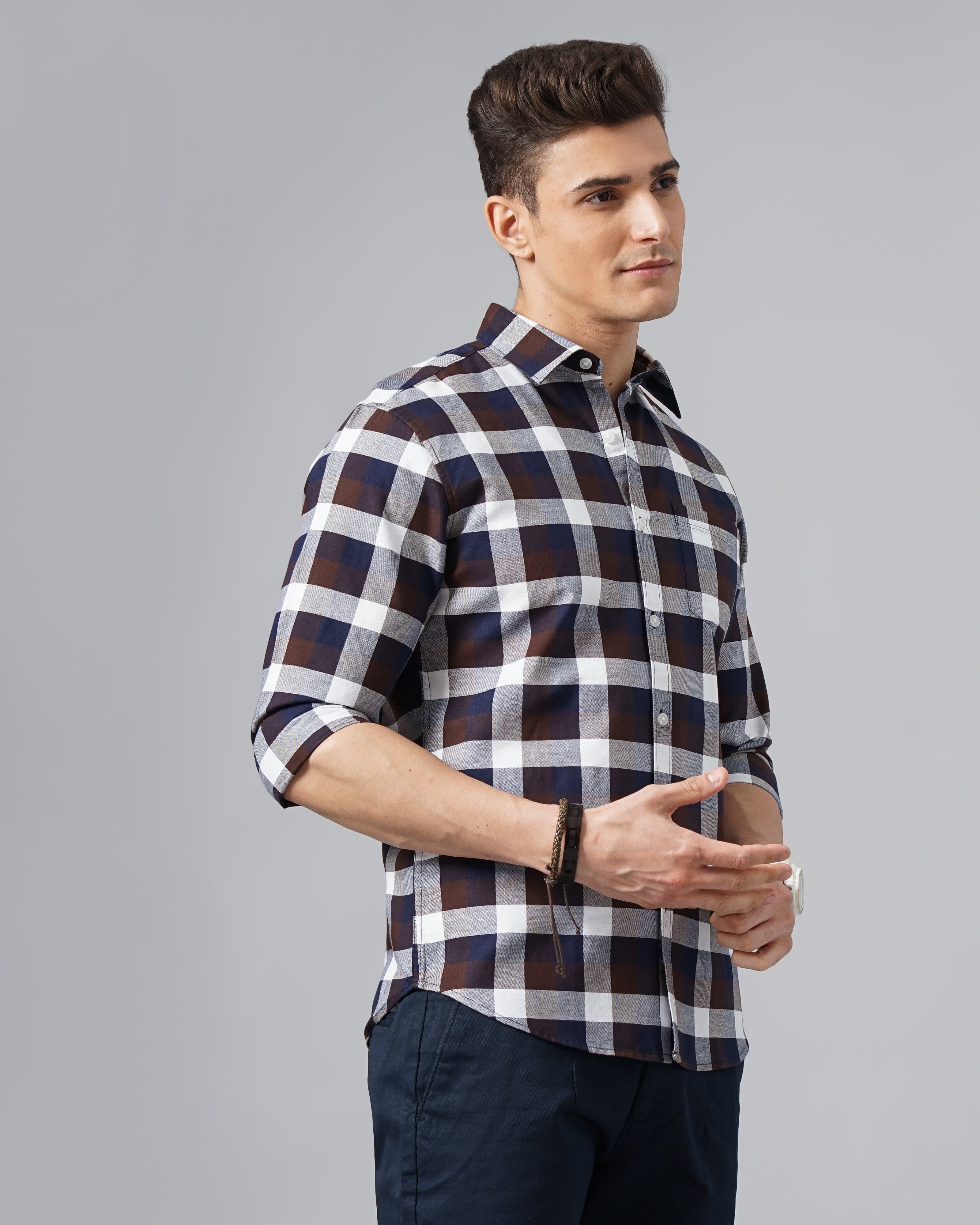 Men's Checks Shirt