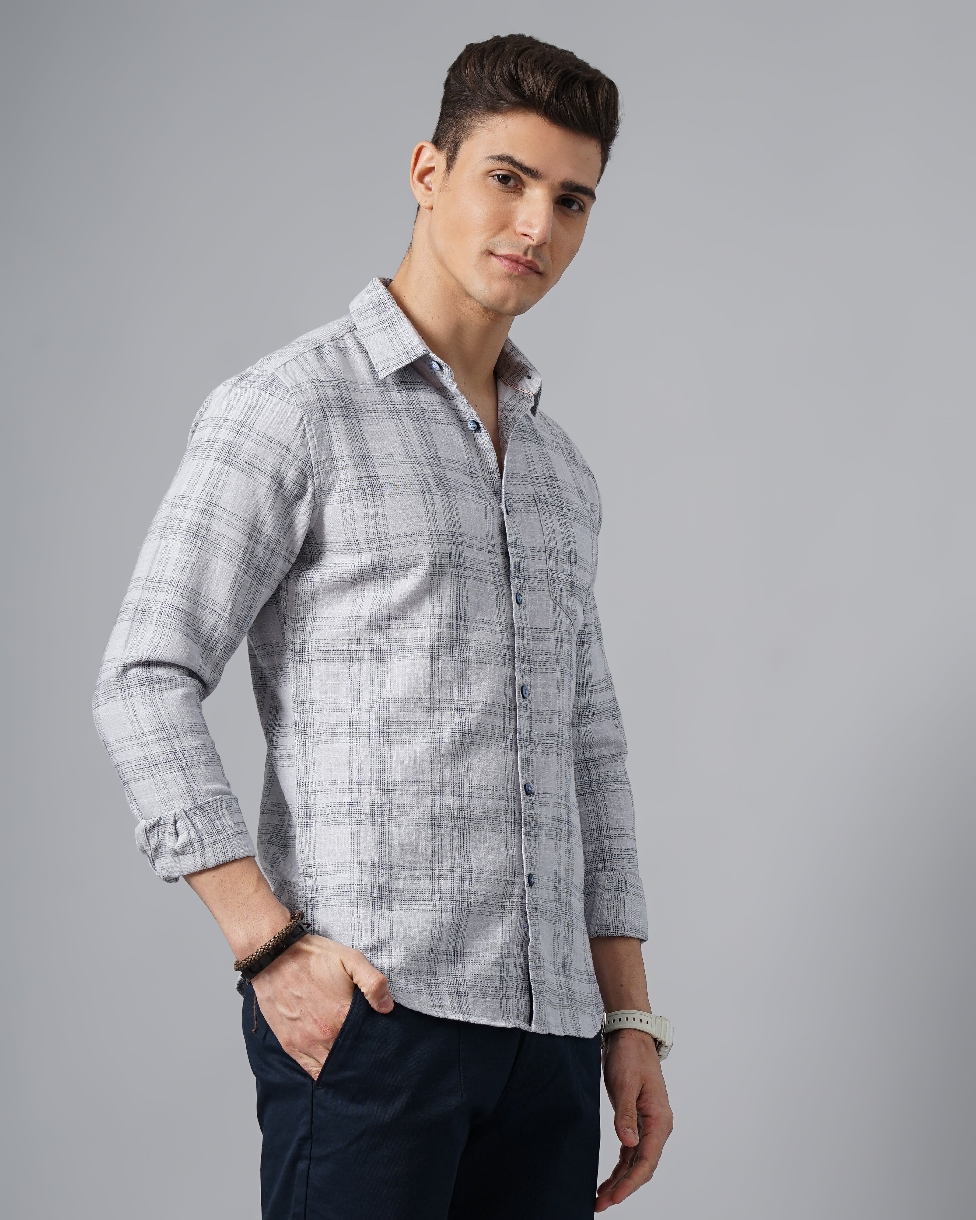 Men's Checks Shirt