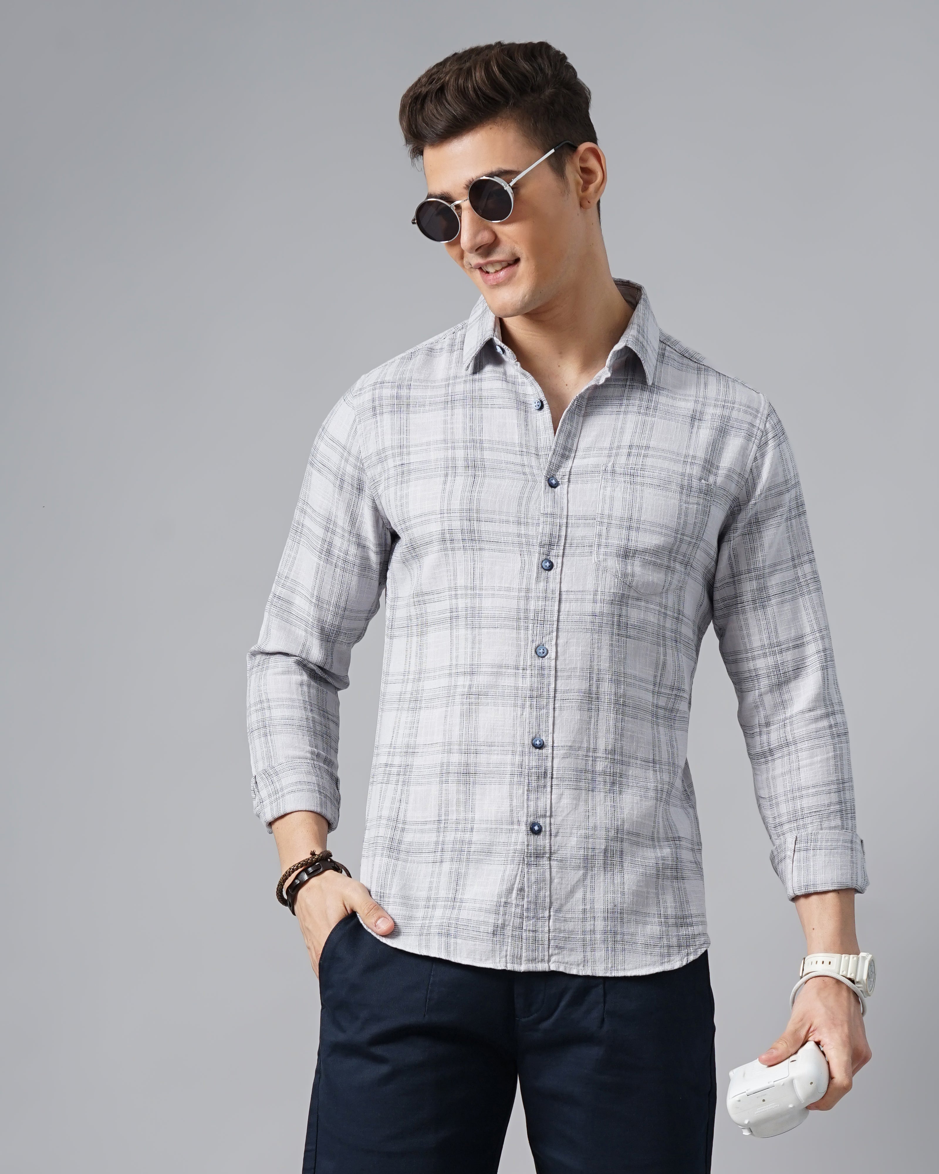 Men's Checks Shirt