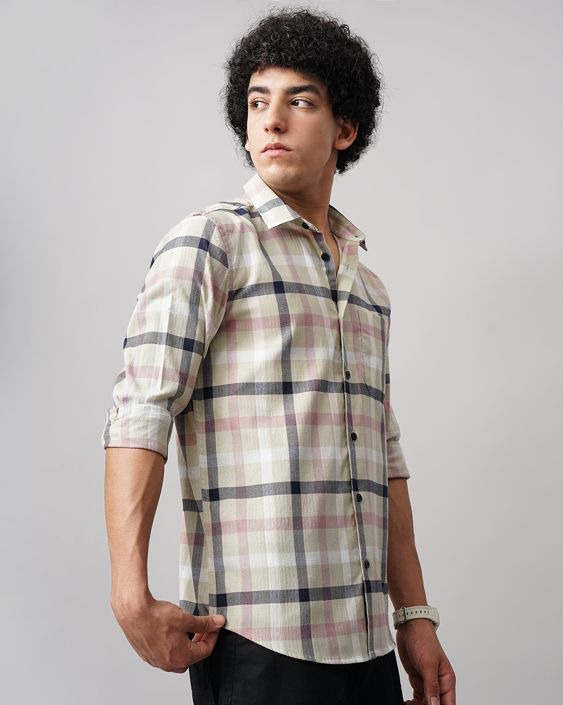 Men's Checks Shirt