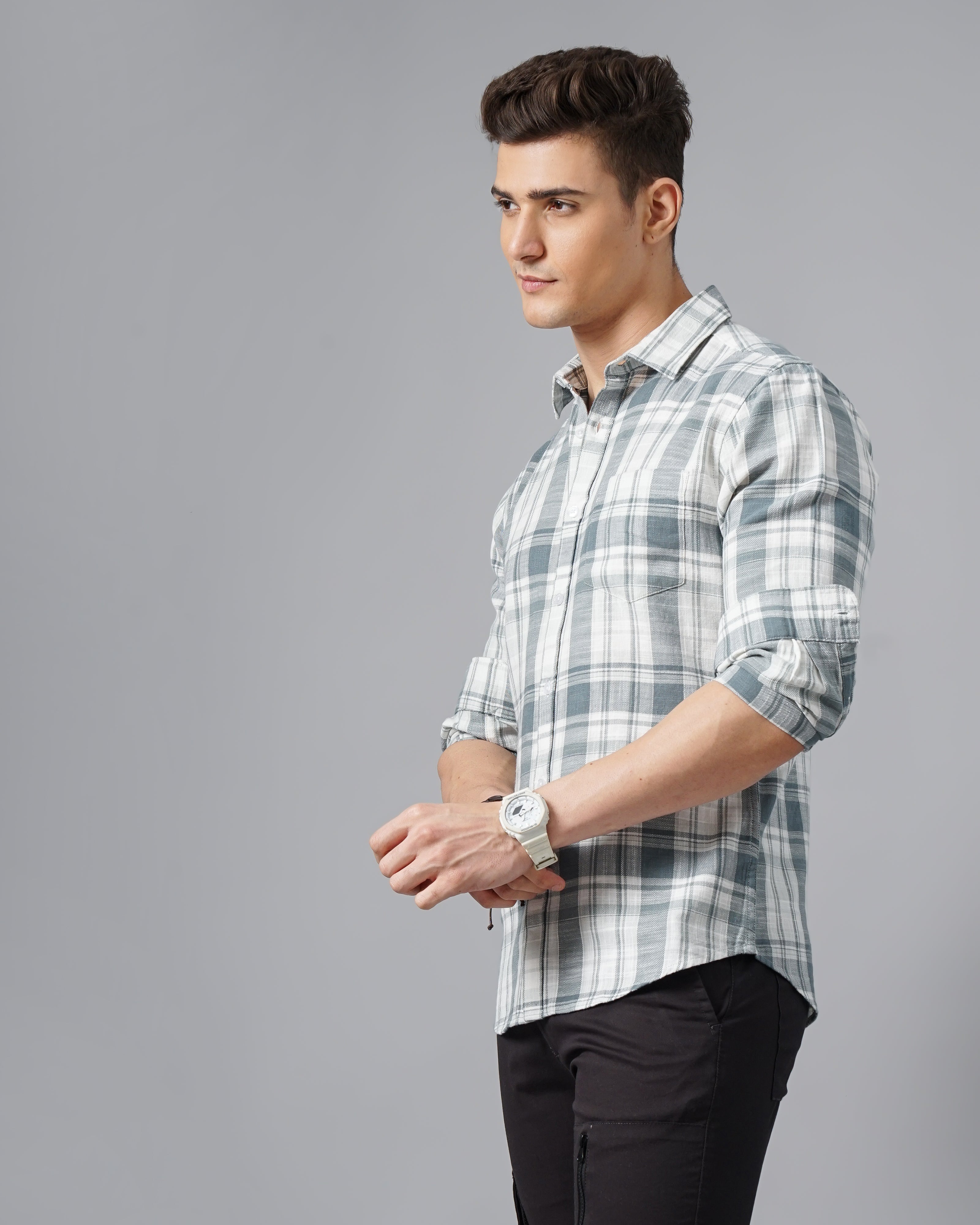 Men's Checks Shirt