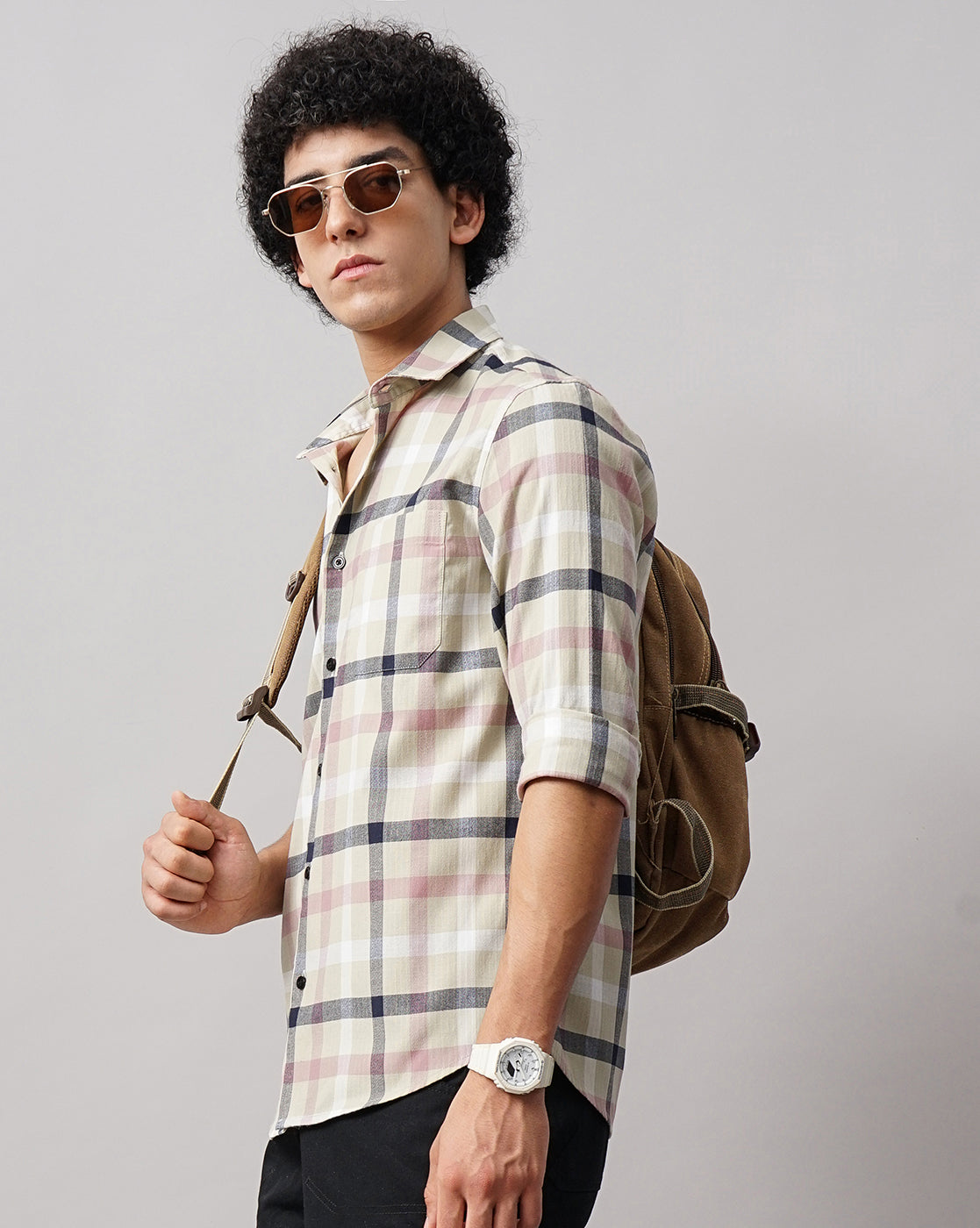 Men's Checks Shirt