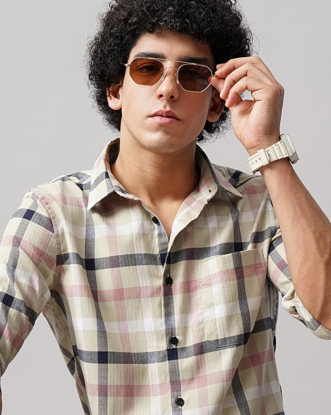 Men's Checks Shirt