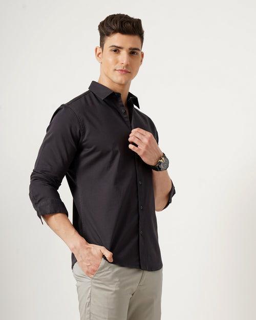 Men's Solid Casual Shirt