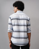 Men Horizontal Stripes Shirt