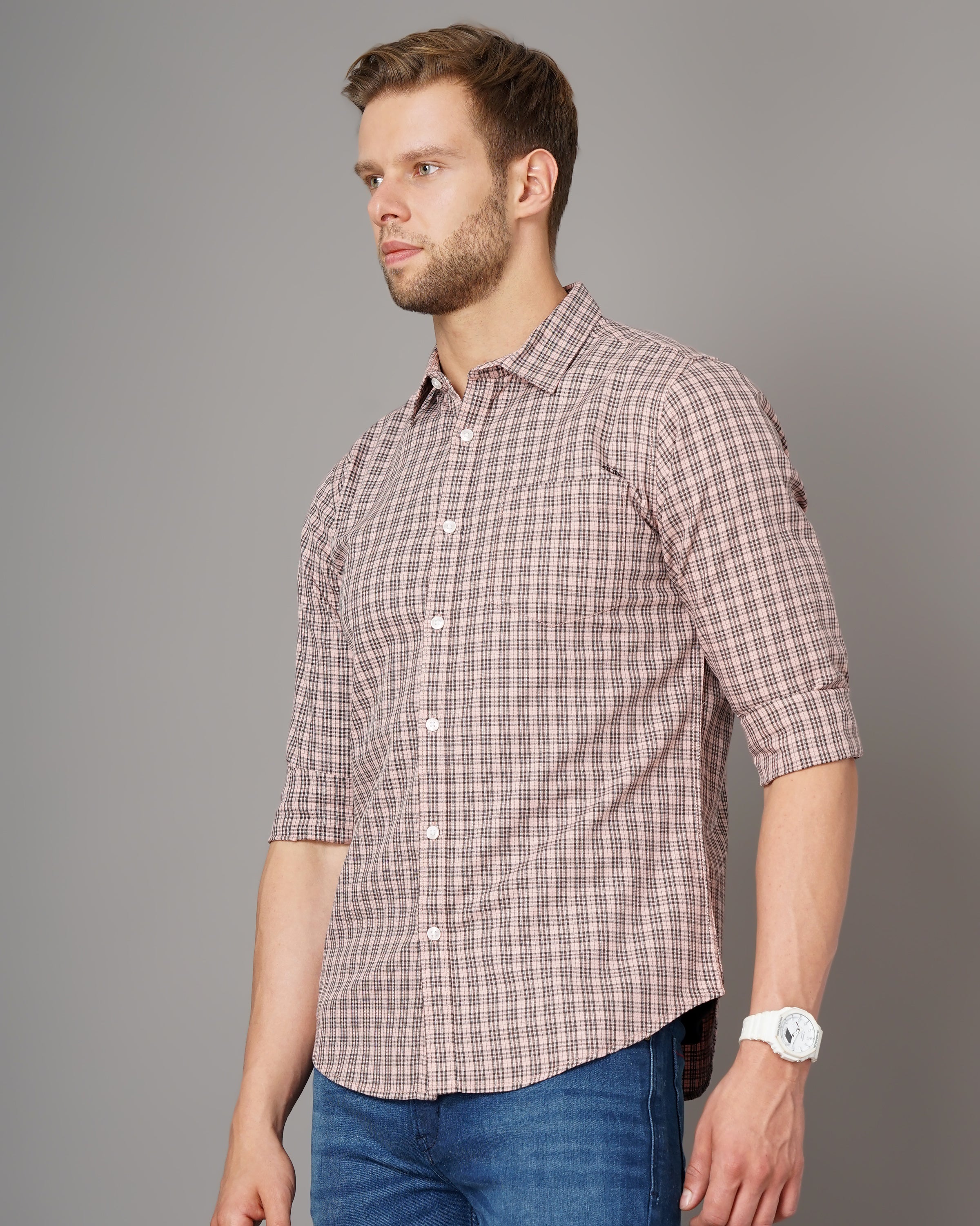 Men's Checks Shirt