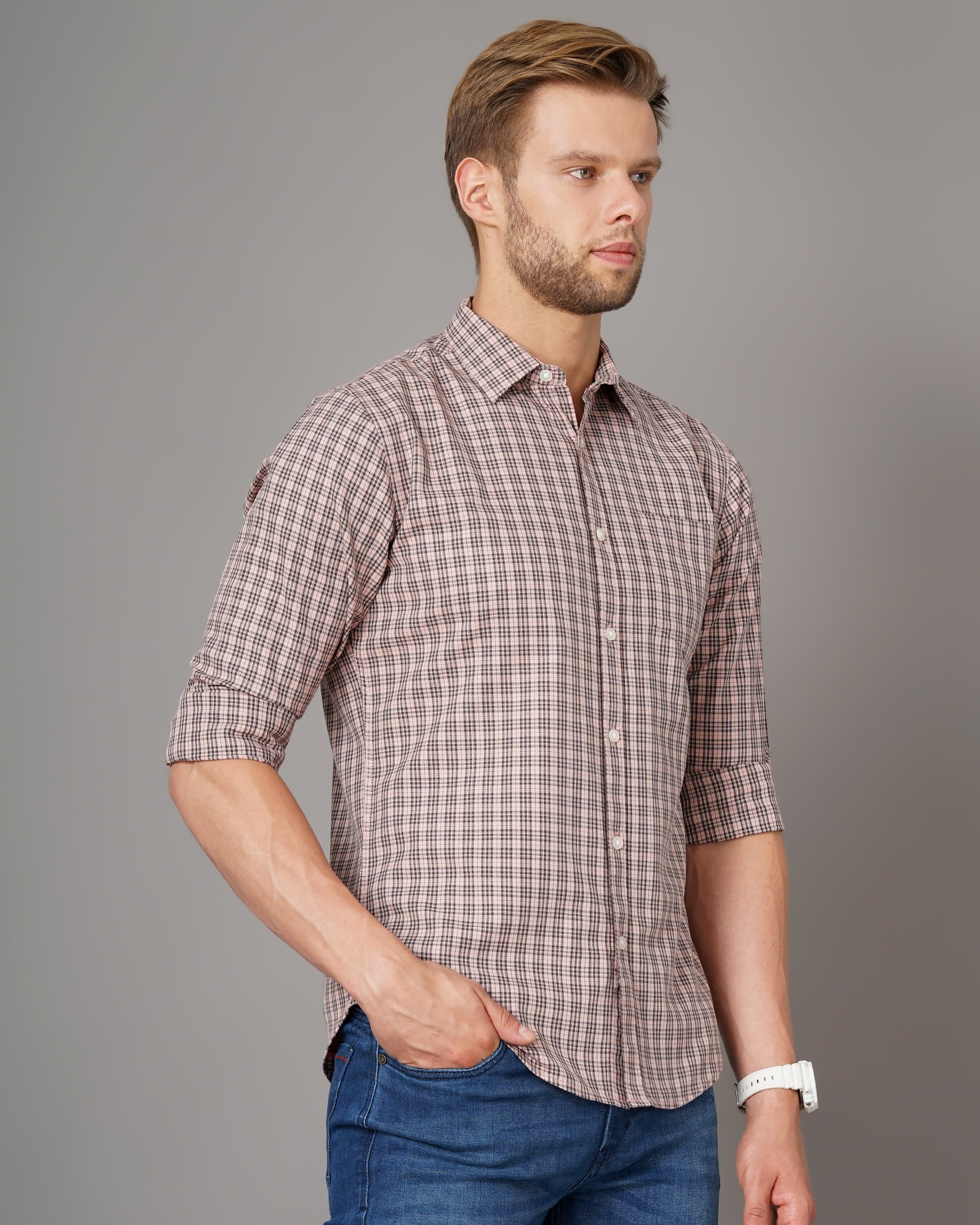 Men's Checks Shirt
