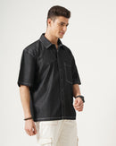 MEN'S OVERSIZED DENIM SHIRT