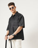 MEN'S OVERSIZED DENIM SHIRT