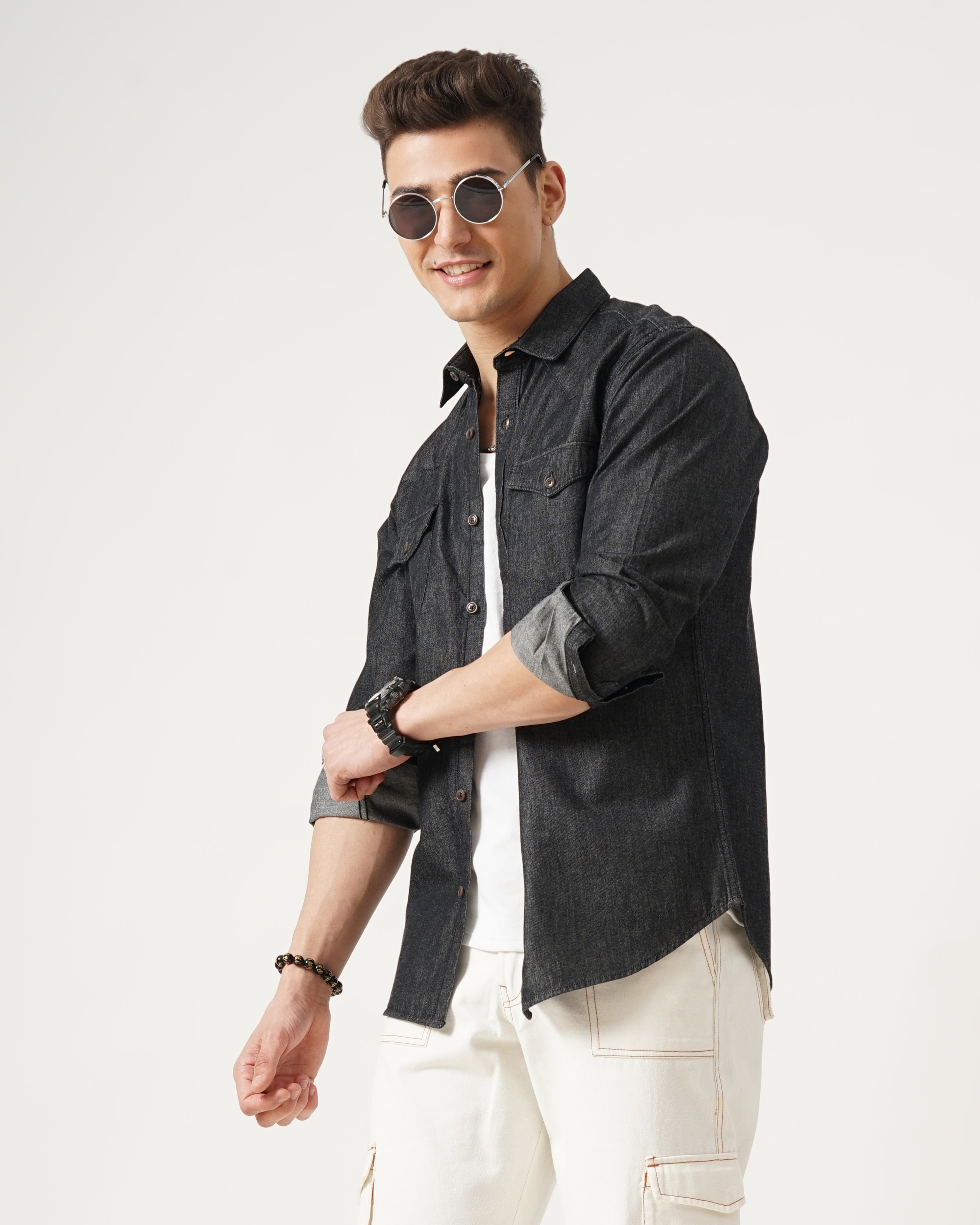 MEN'S DENIM SHIRT
