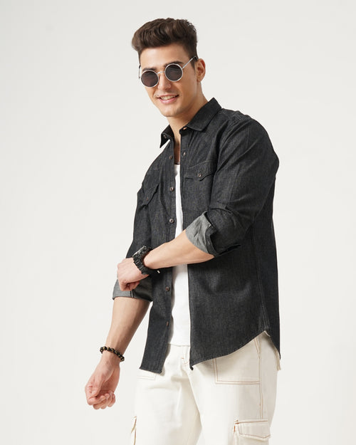 MEN'S DENIM SHIRT