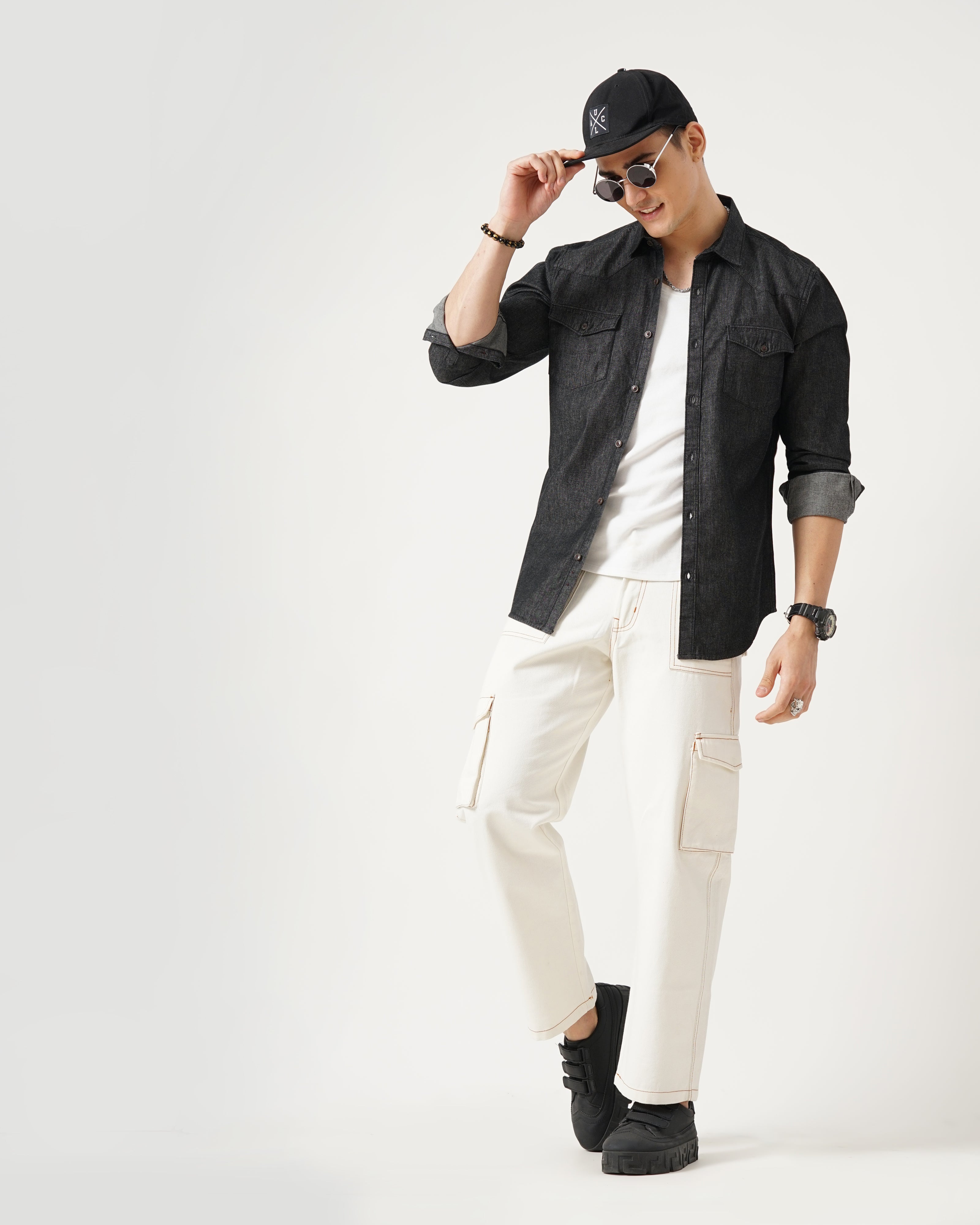 MEN'S DENIM SHIRT
