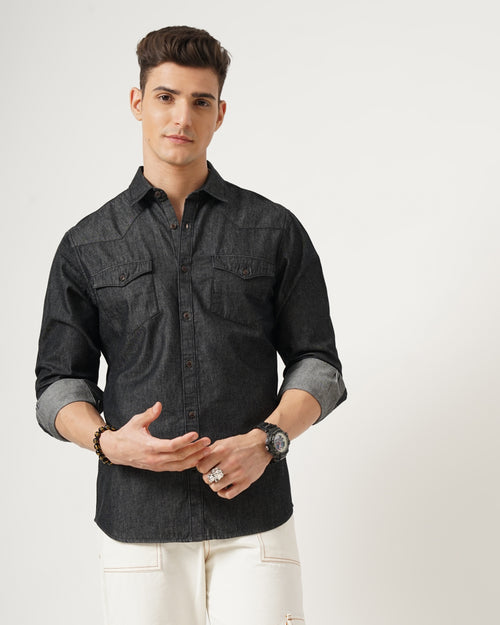 MEN'S DENIM SHIRT