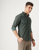 Men's Solid Casual Shirt