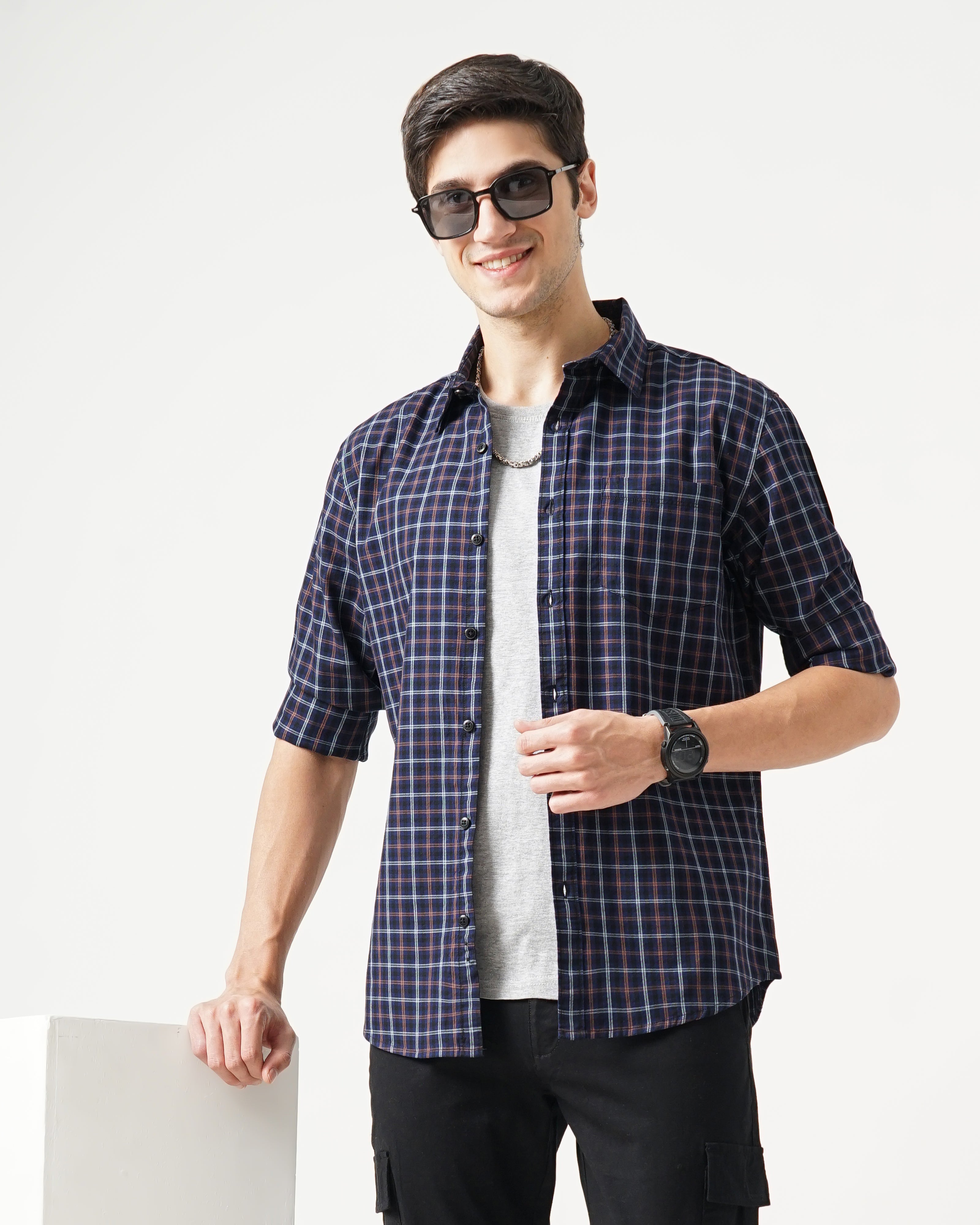 Men's Checks Shirt