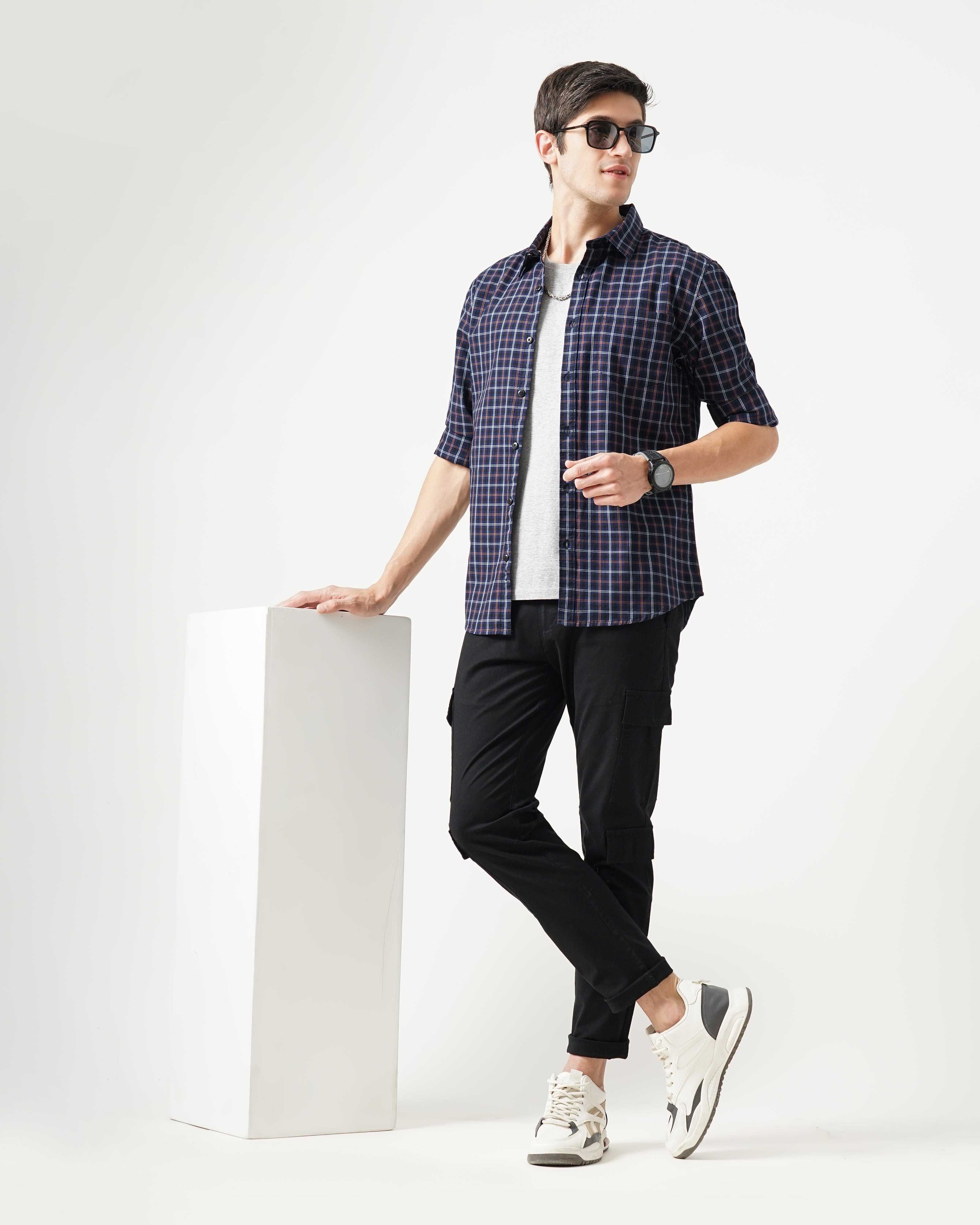Men's Checks Shirt