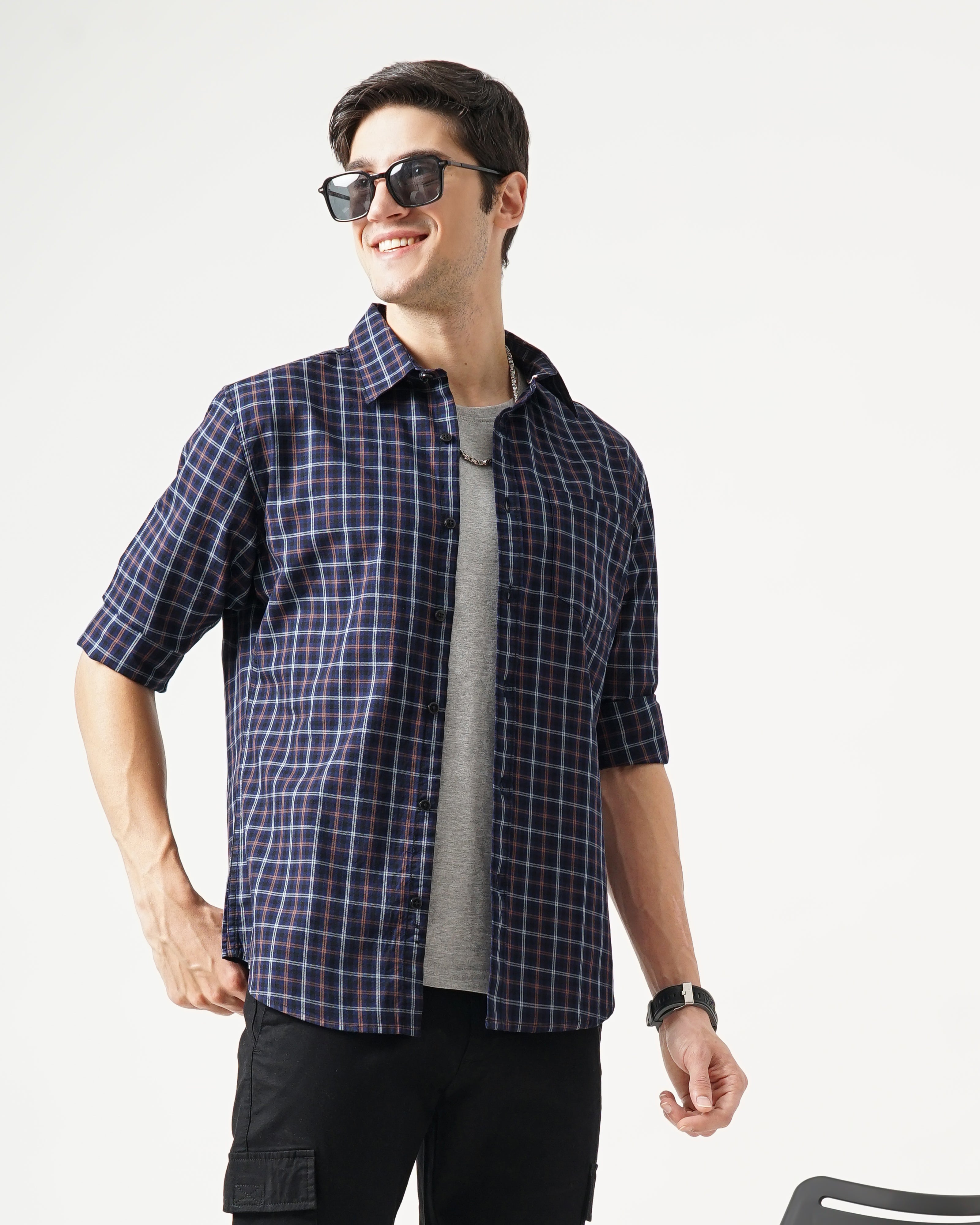 Men's Checks Shirt